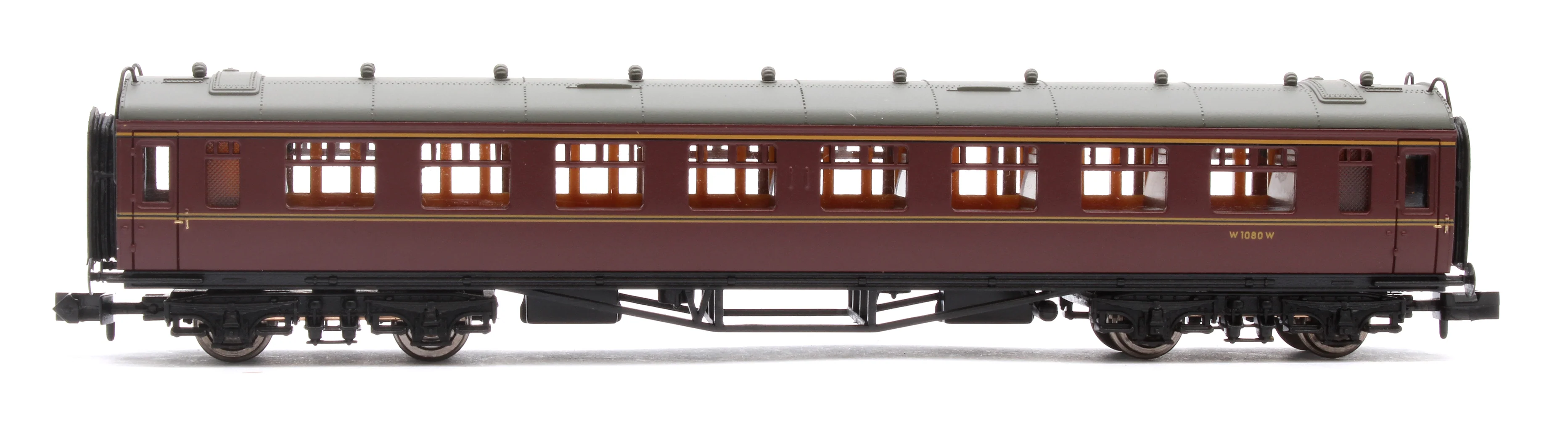 2P-000-106 Collett Coach BR Second Maroon W1080W - Image 2