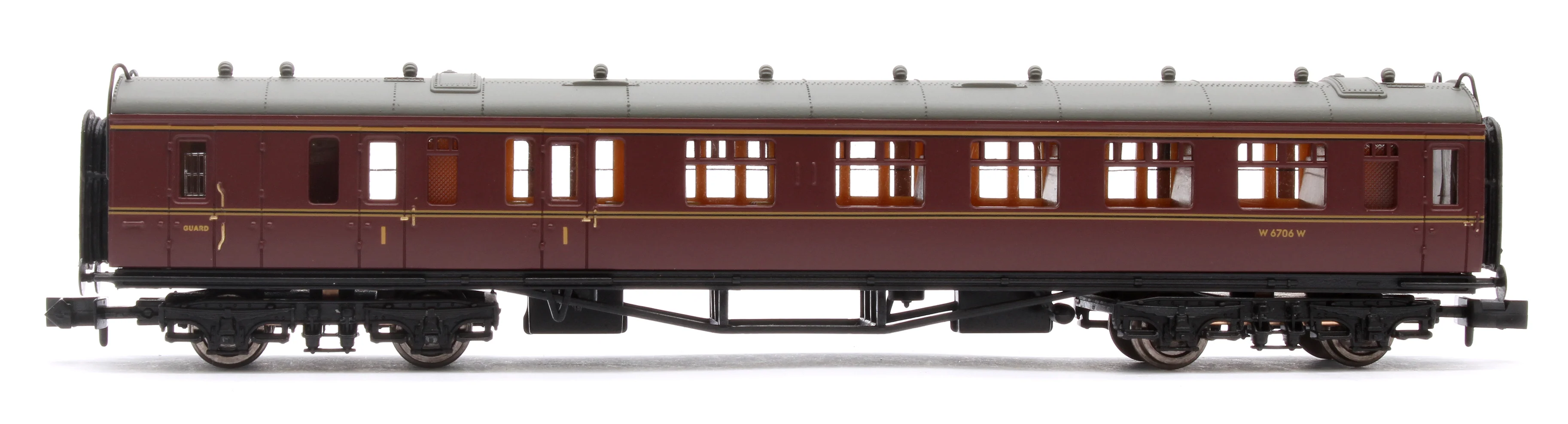2P-000-204 Collett Coach BR Brake Composite Maroon W6706W - Image 2