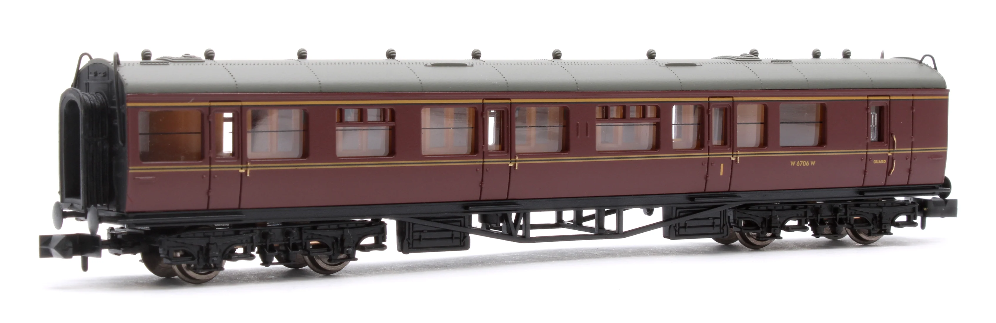 2P-000-204 Collett Coach BR Brake Composite Maroon W6706W - Image 3