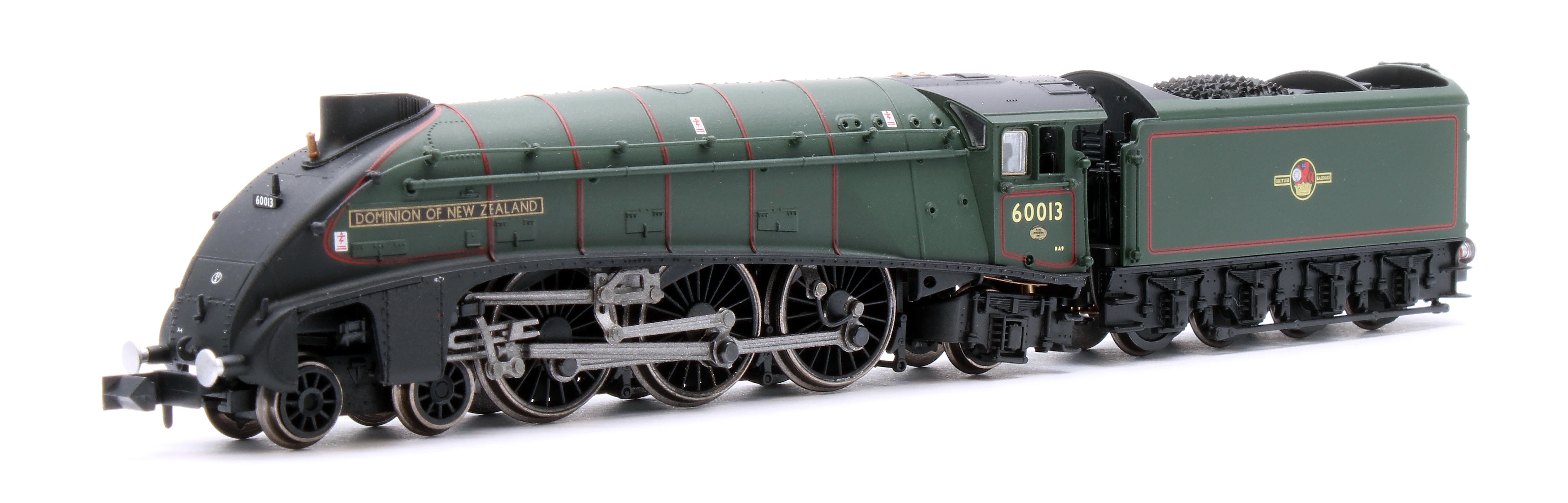 2S-008-018D A4 Dominion of New Zealand 60013 BR Late Crest & 4 Gresley Coaches - DCC Fitted - Image 2