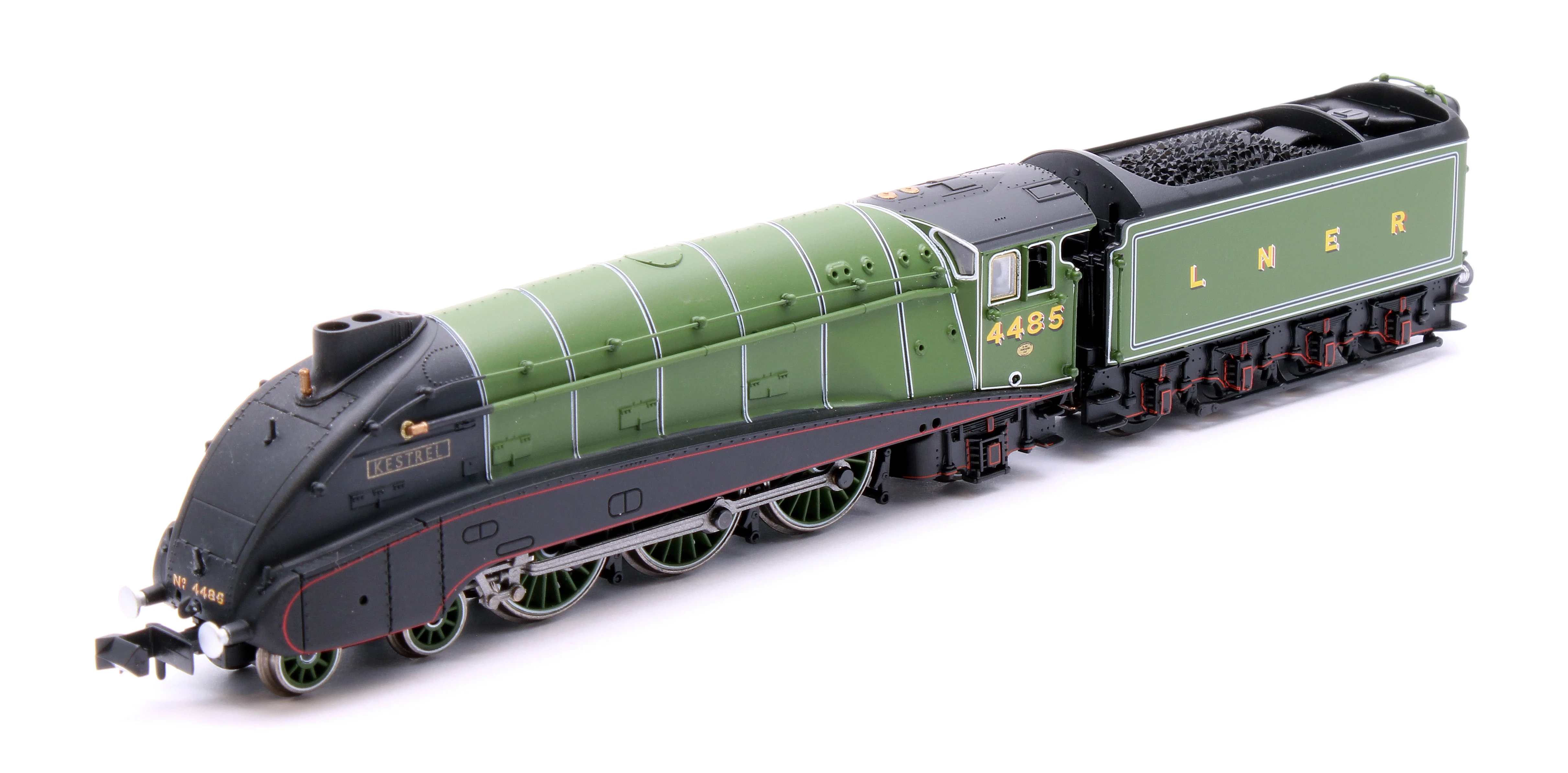 2S-008-019 A4 Valanced Kestrel 4485 LNER Green - Image 10