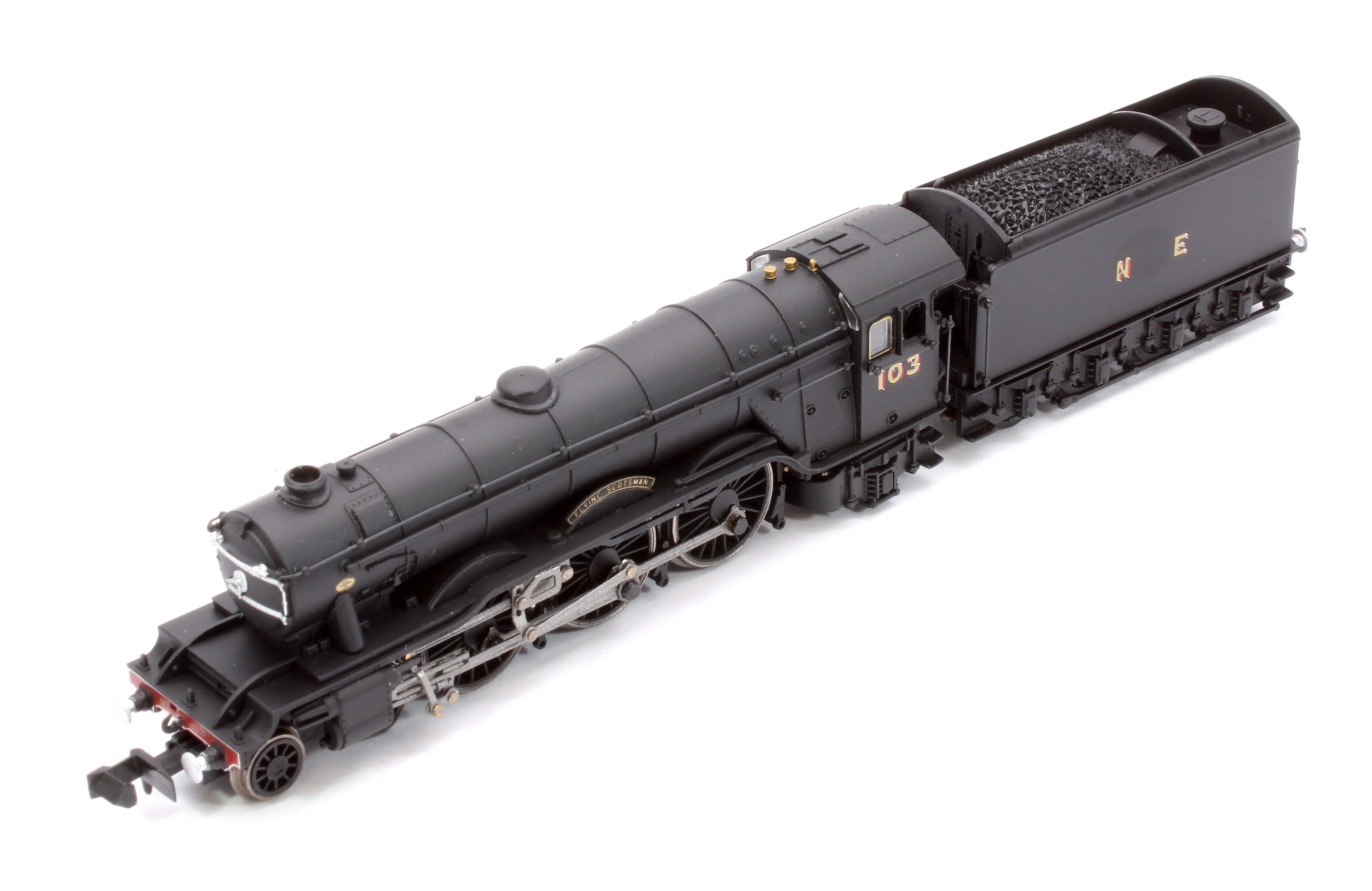 2S-011-002 A10 Flying Scotsman 103 Wartime Black NE Steam Locomotive - Image 10