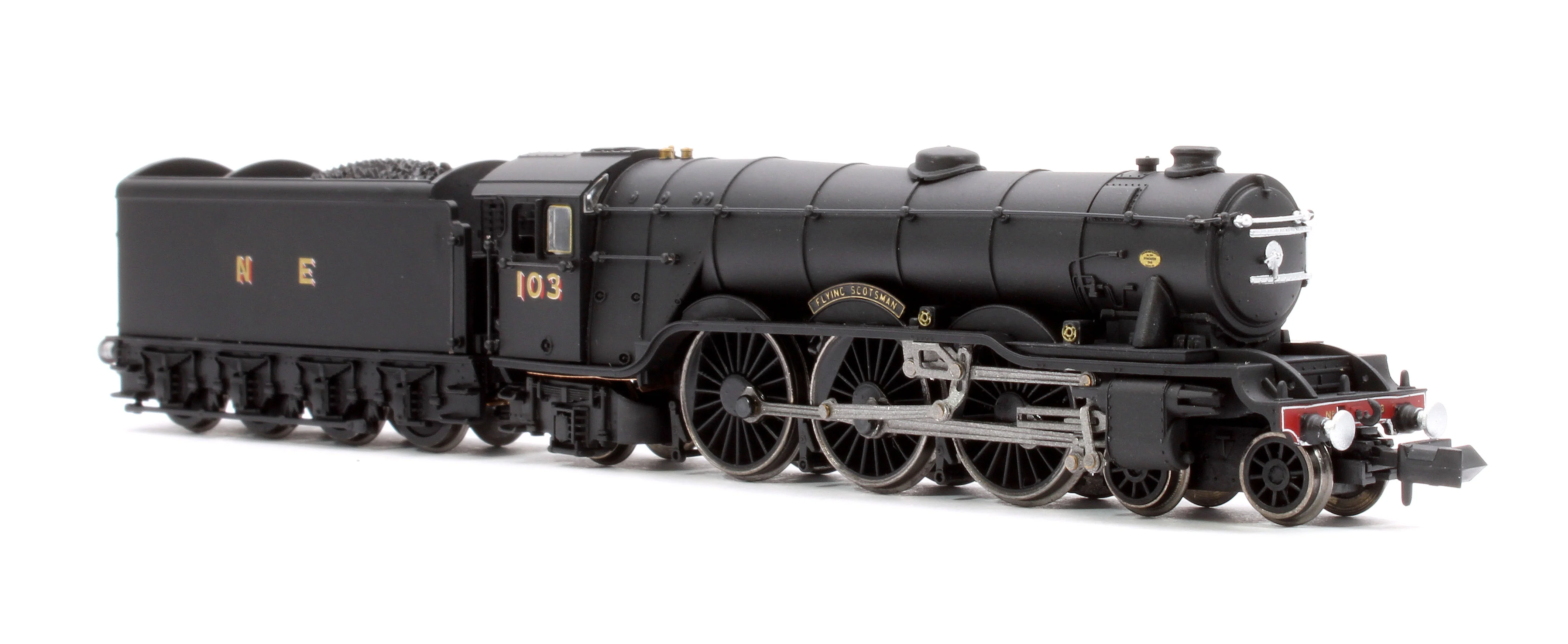 2S-011-002 A10 Flying Scotsman 103 Wartime Black NE Steam Locomotive - Image 4