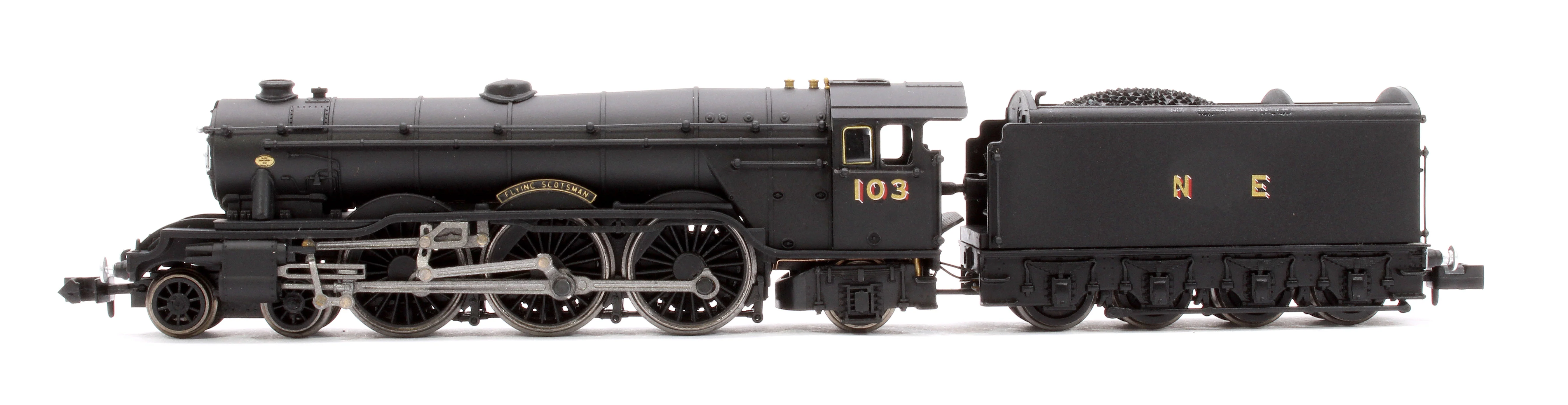 2S-011-002 A10 Flying Scotsman 103 Wartime Black NE Steam Locomotive - Image 5