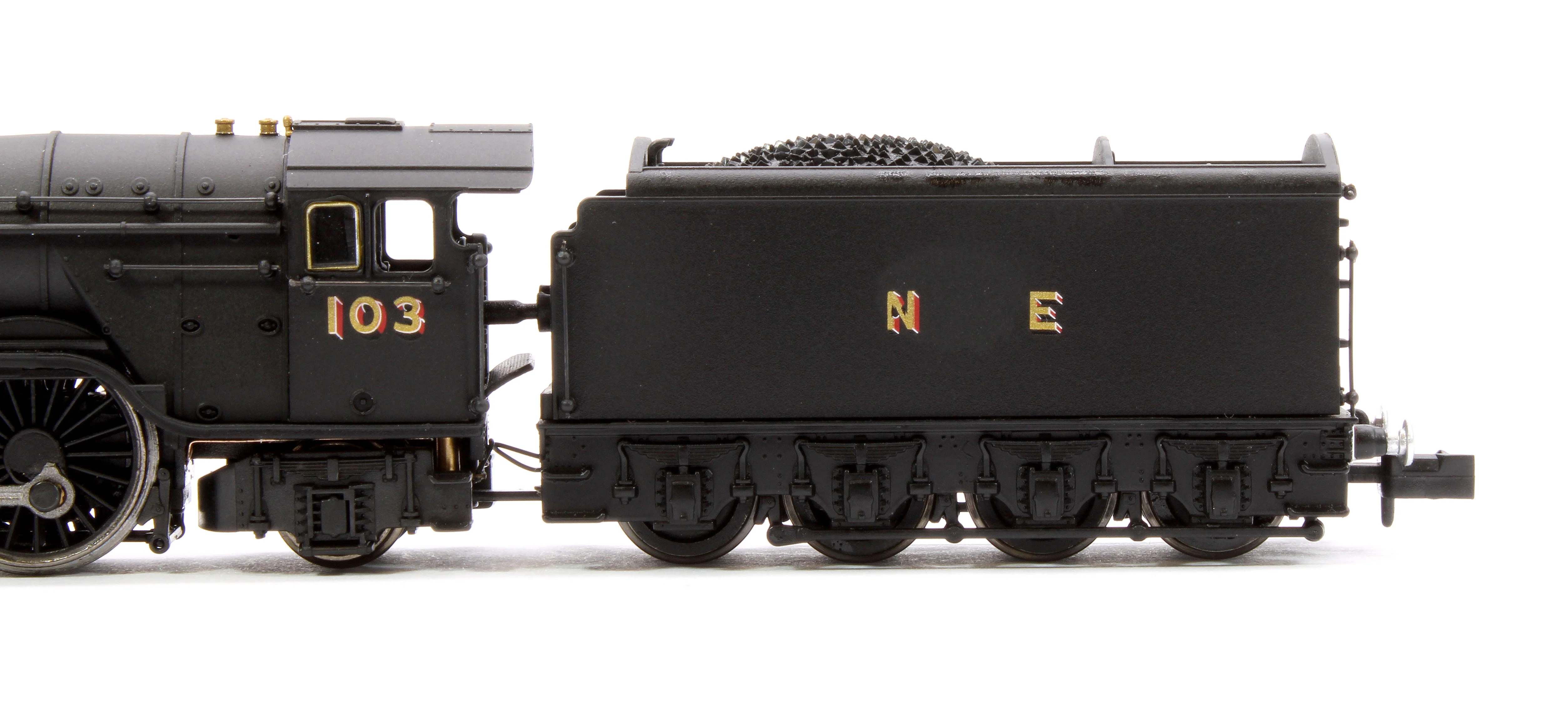 2S-011-002 A10 Flying Scotsman 103 Wartime Black NE Steam Locomotive - Image 7