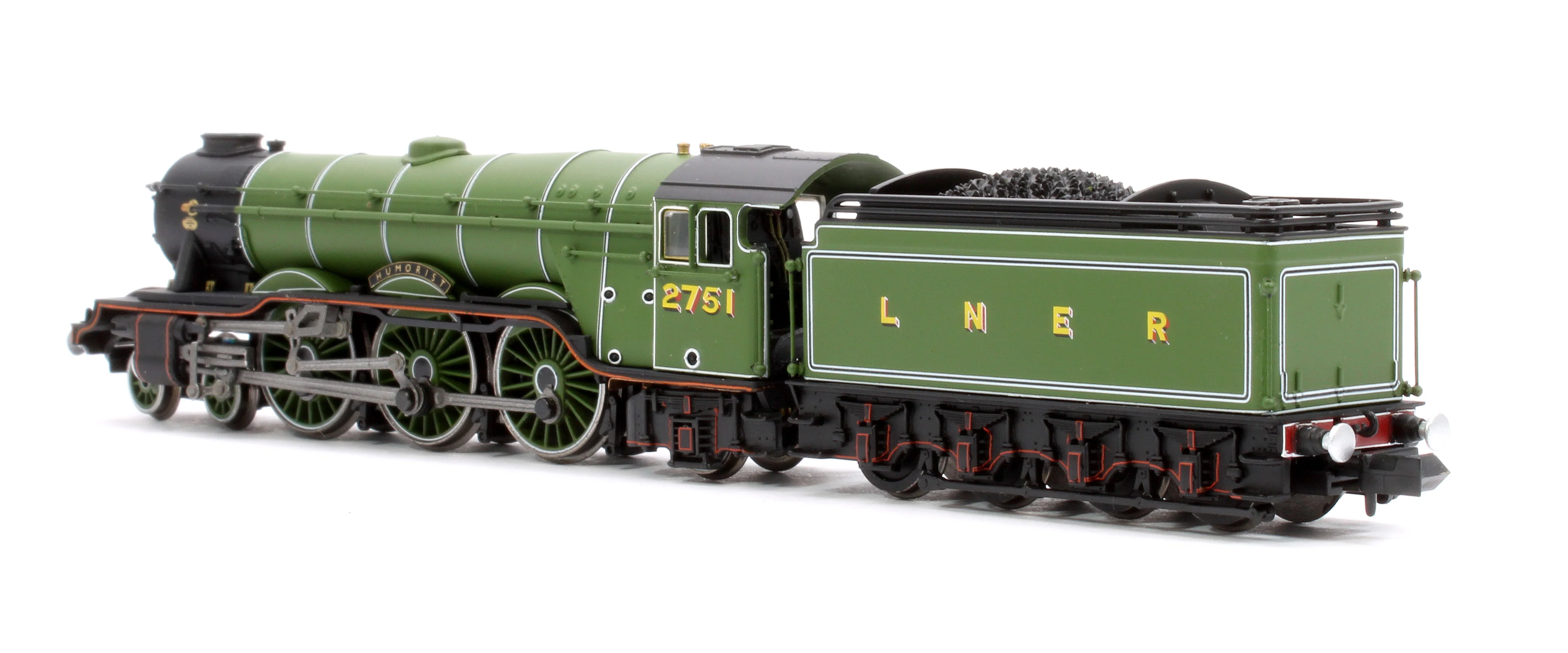 2S-011-011D A1 Humorist 2751 LNER Apple Green - DCC Fitted - Image 2