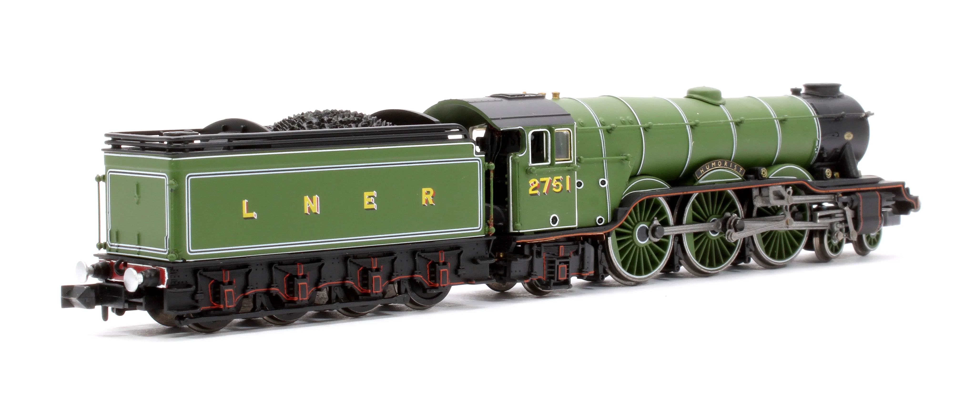 2S-011-011D A1 Humorist 2751 LNER Apple Green - DCC Fitted - Image 3