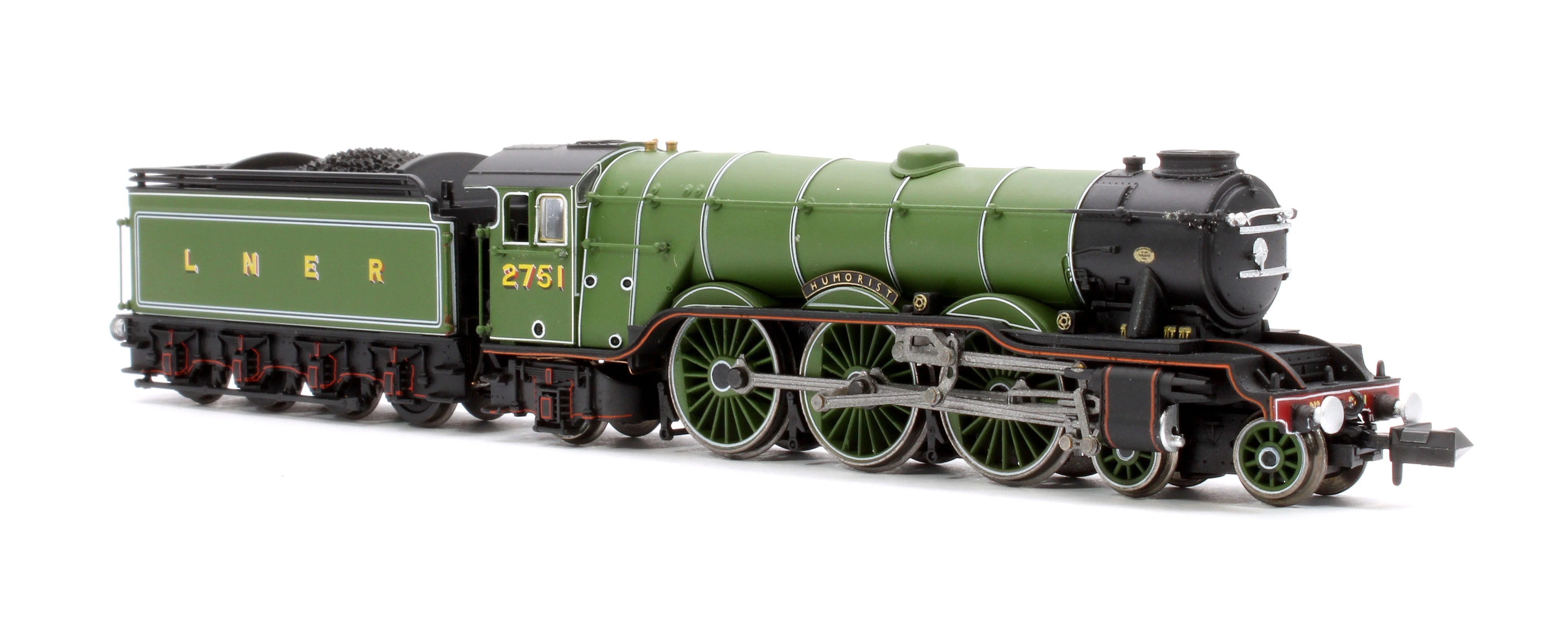 2S-011-011D A1 Humorist 2751 LNER Apple Green - DCC Fitted - Image 4