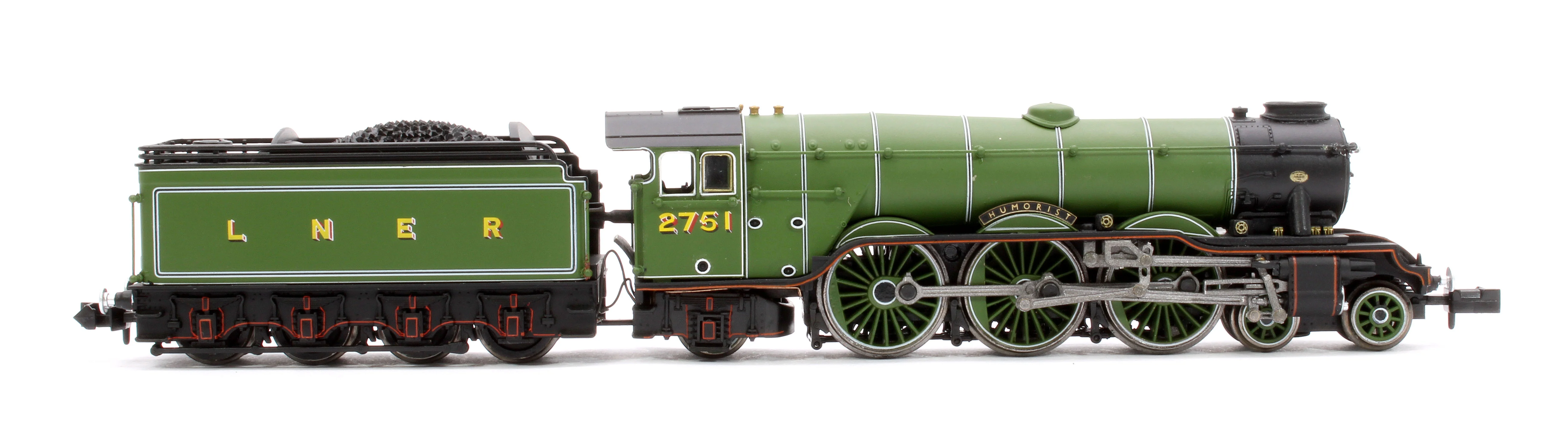 2S-011-011D A1 Humorist 2751 LNER Apple Green - DCC Fitted - Image 6