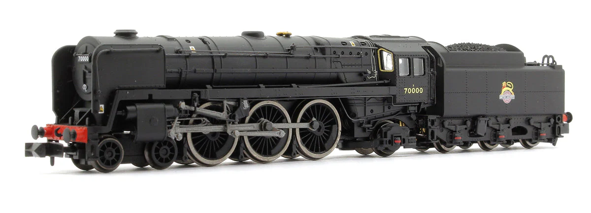 Pre-Owned 2S-017-006 Class 7MT Britannia 4-6-2 70000 BR Unlined Black Early Crest