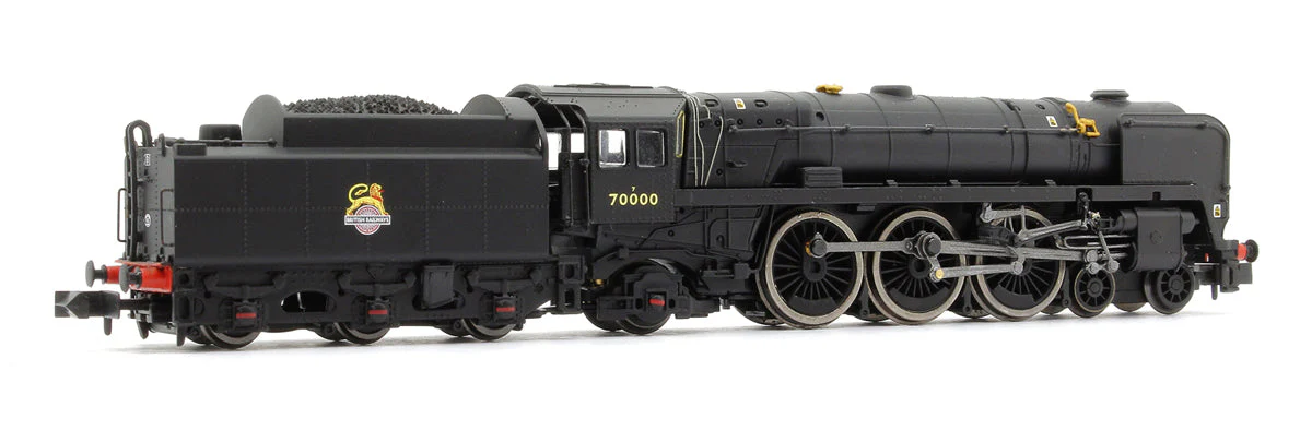 Pre-Owned 2S-017-006 Class 7MT Britannia 4-6-2 70000 BR Unlined Black Early Crest - Image 3