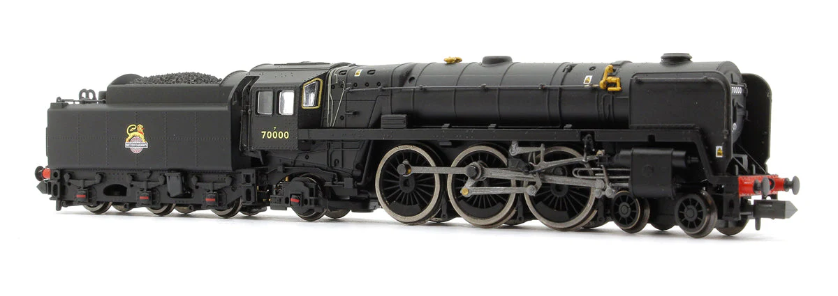 Pre-Owned 2S-017-006 Class 7MT Britannia 4-6-2 70000 BR Unlined Black Early Crest - Image 4