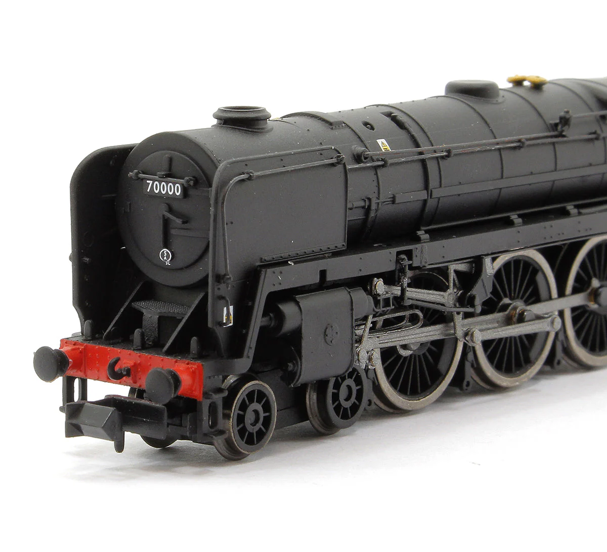 Pre-Owned 2S-017-006 Class 7MT Britannia 4-6-2 70000 BR Unlined Black Early Crest - Image 8