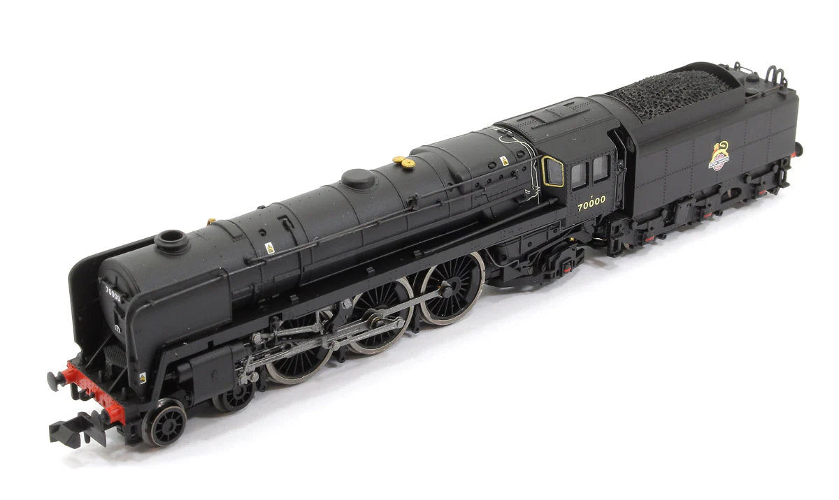 Pre-Owned 2S-017-006 Class 7MT Britannia 4-6-2 70000 BR Unlined Black Early Crest - Image 9