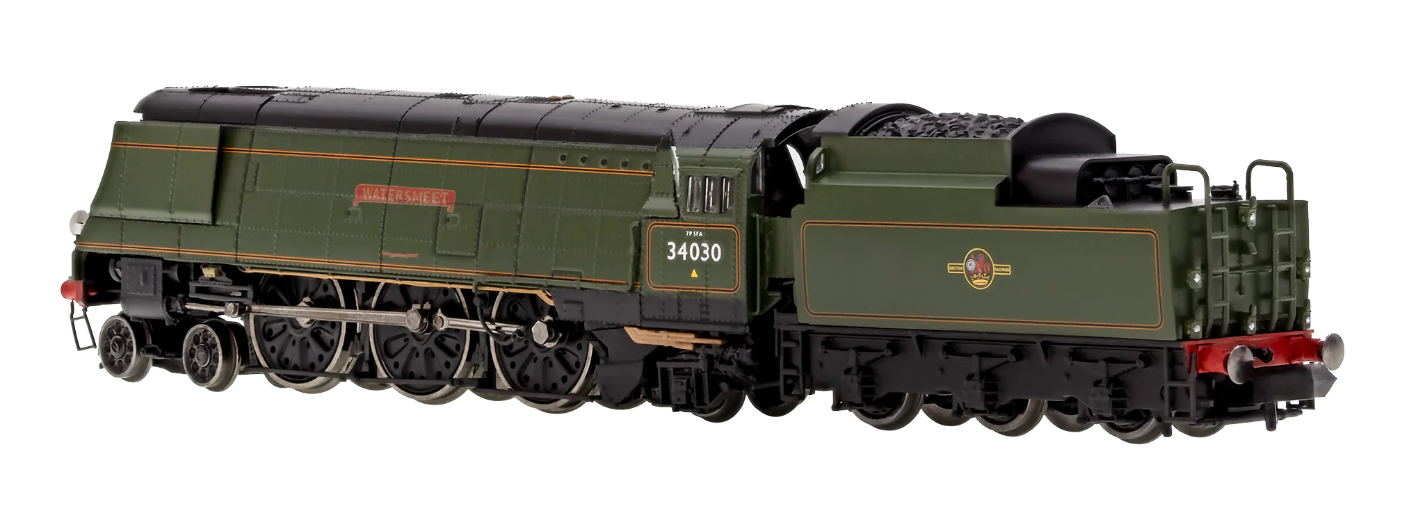 2S-034-005 West Country ‘Watersmeet’ 34030 BR Green Late Crest - Image 3