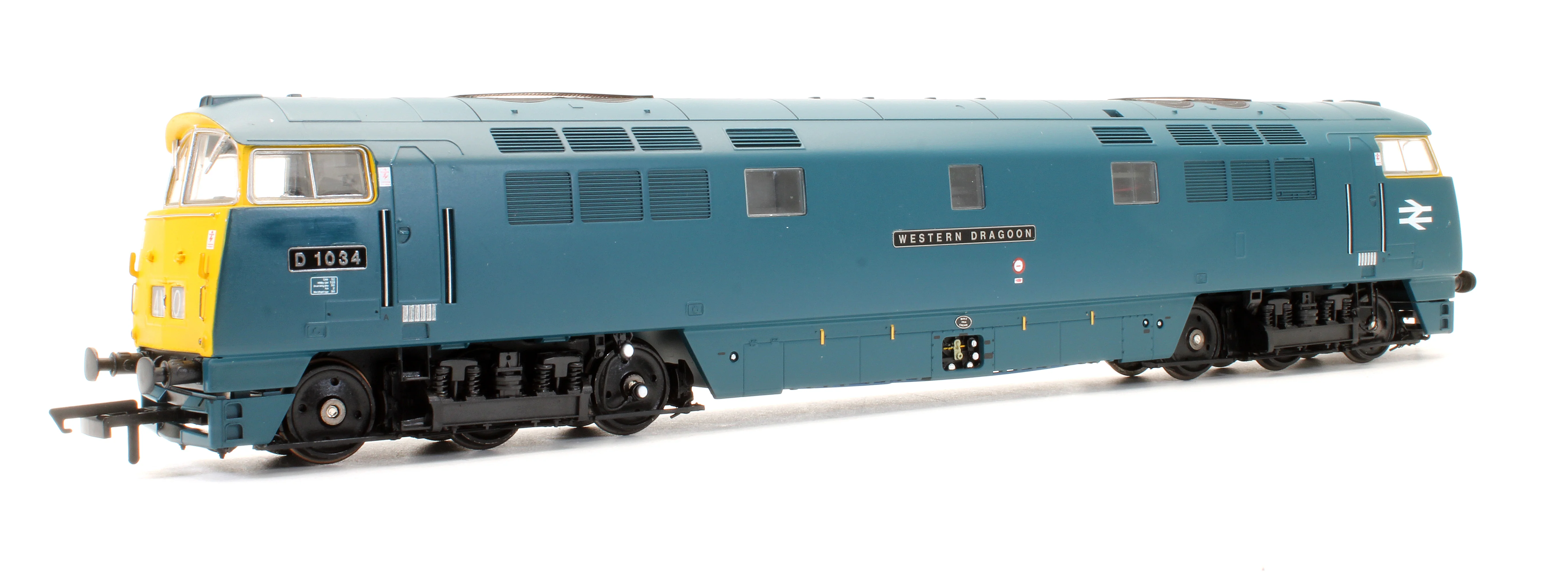 Pre-Owned 4D-003-010 Class 52 'Western Dragoon' BR Blue FYE D1034 Diesel Locomotive - Renumbered/Renamed