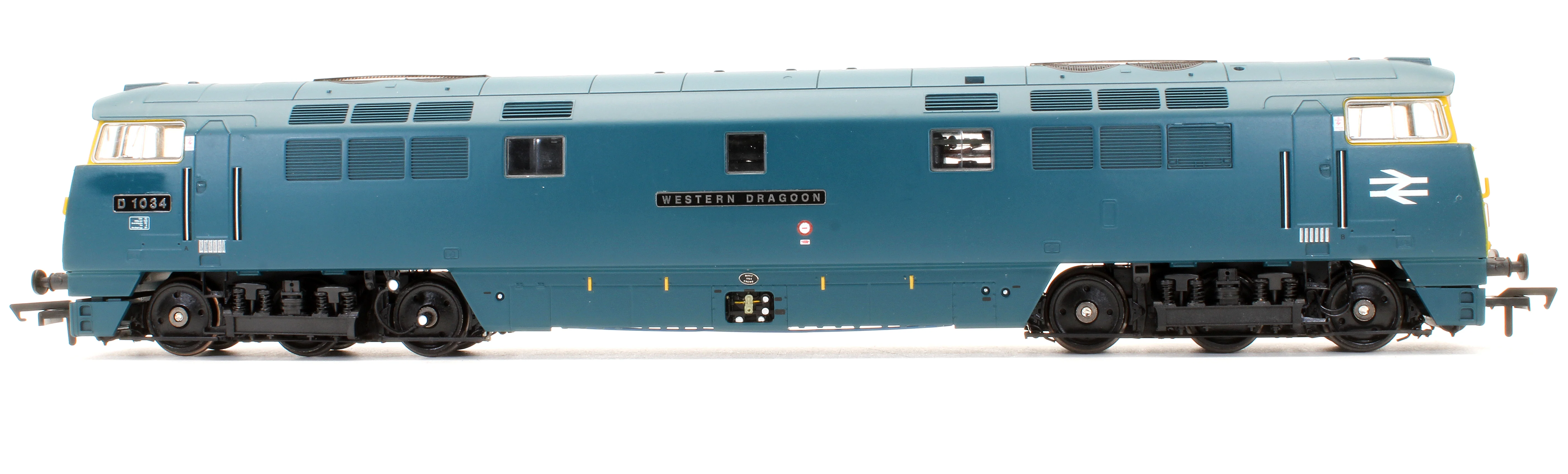 Pre-Owned 4D-003-010 Class 52 'Western Dragoon' BR Blue FYE D1034 Diesel Locomotive - Renumbered/Renamed - Image 3