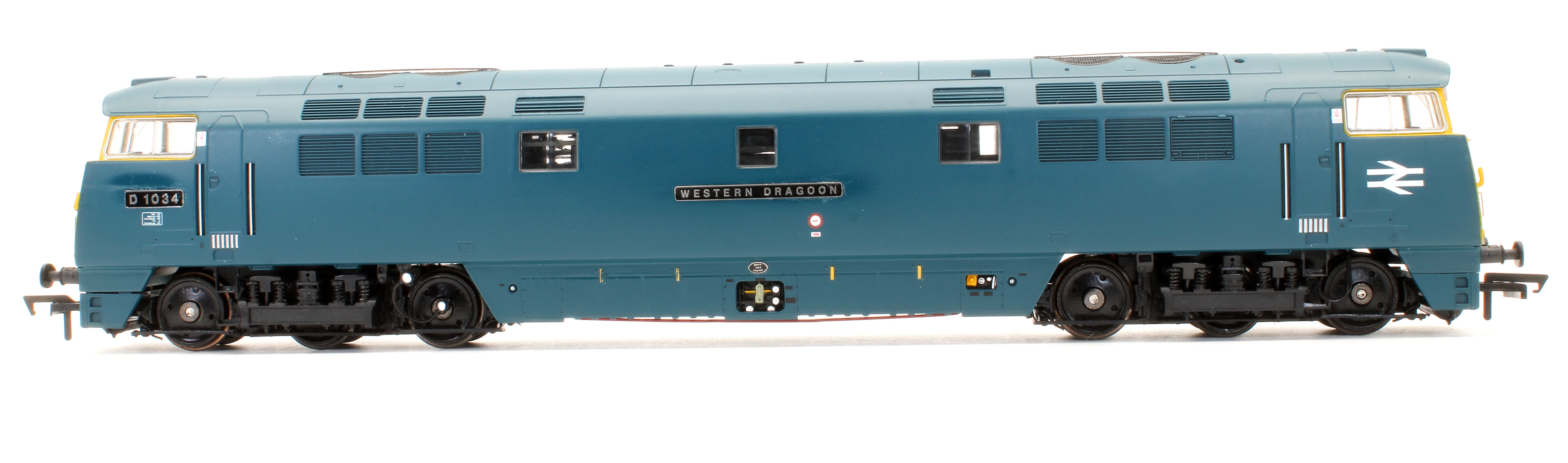 Pre-Owned 4D-003-010 Class 52 'Western Dragoon' BR Blue FYE D1034 Diesel Locomotive - Renumbered/Renamed - Image 4