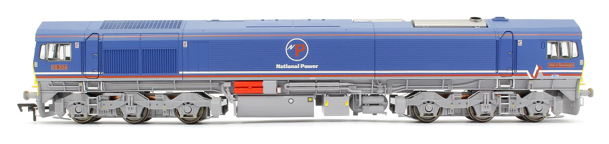 4D-005-003DSM Class 59 204 National Power Diesel Locomotive DCC Fitted with Smoke! - Image 5