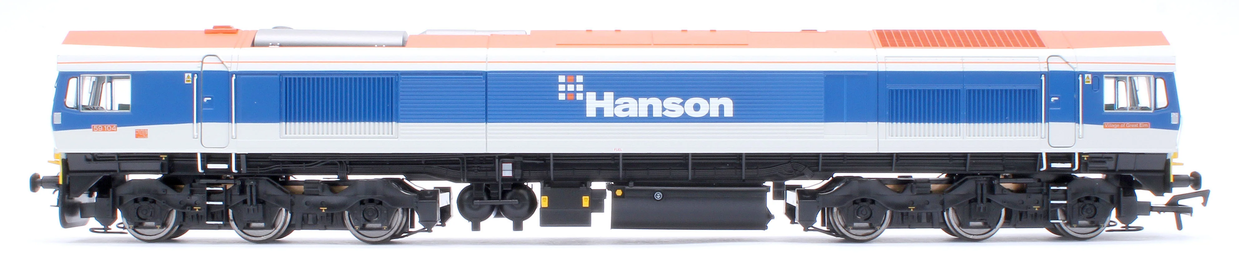 4D-005-009SSM Class 59 59104 Hanson Village of Great Elm Diesel Locomotive - DCC Sound & Smoke Fitted - Image 2
