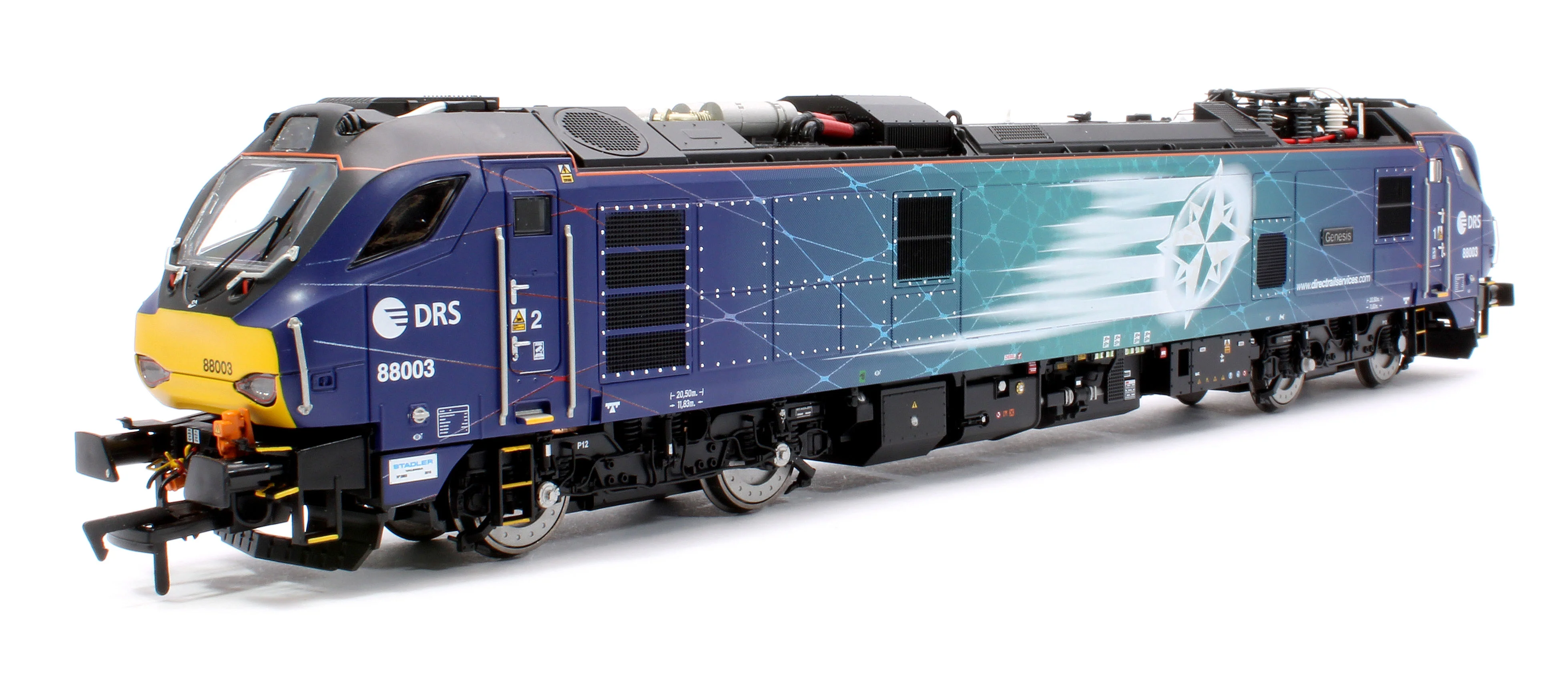 4D-088-002 Class 88 'Genesis' 88003 DRS Electro-Diesel Locomotive - Image 3