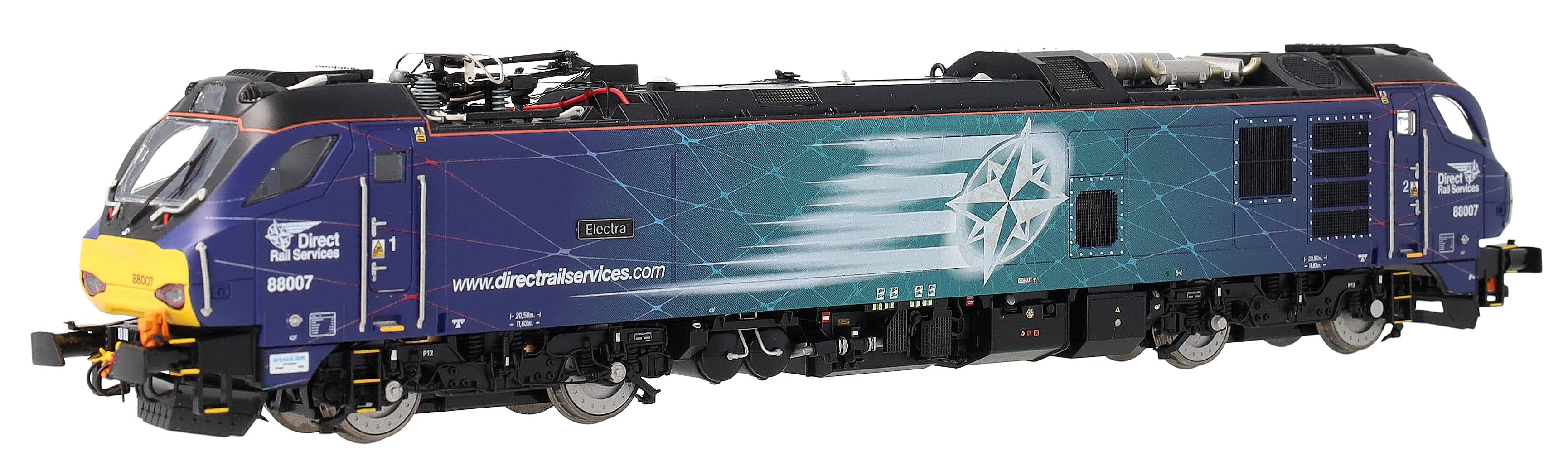 4D-088-003 Class 88 'Electra' 88007 DRS Electro-Diesel Locomotive
