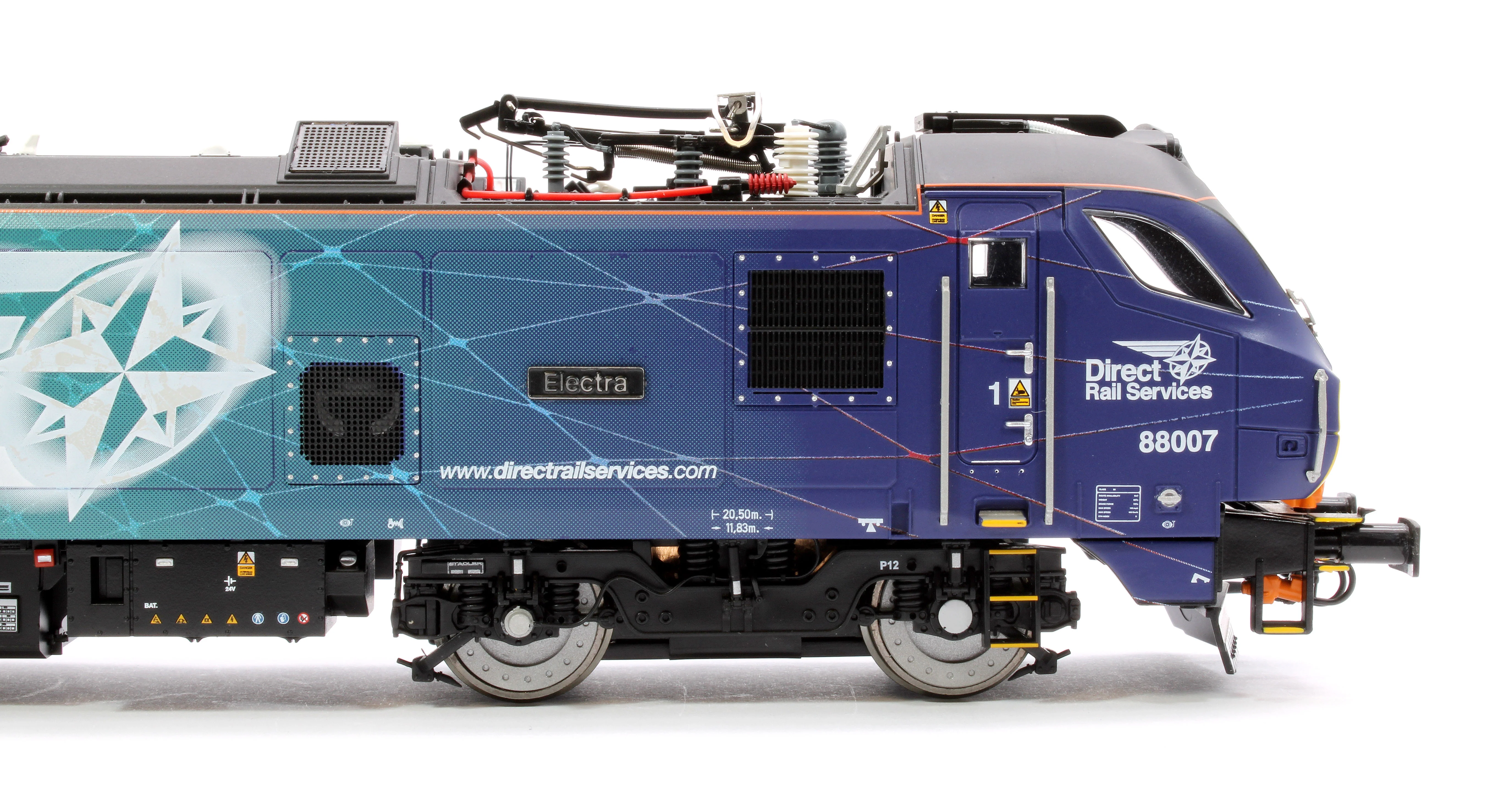 4D-088-003 Class 88 'Electra' 88007 DRS Electro-Diesel Locomotive - Image 11