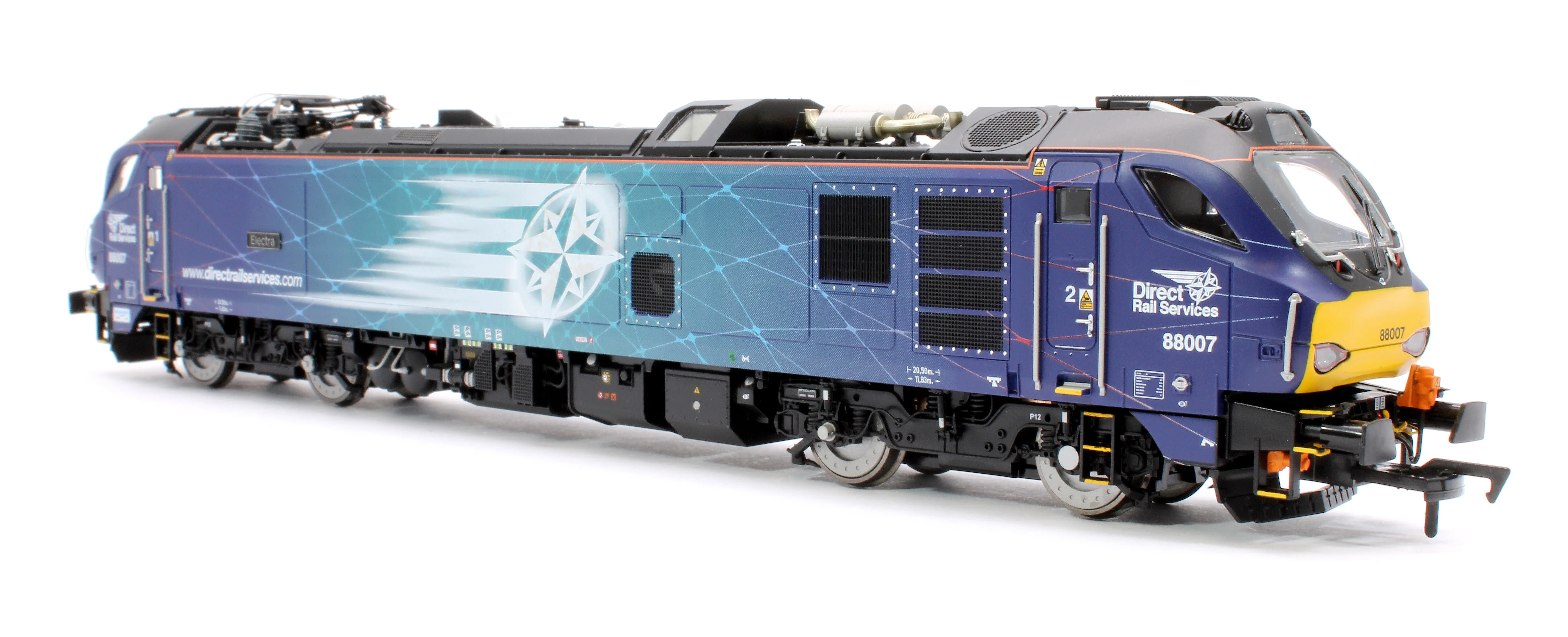 4D-088-003 Class 88 'Electra' 88007 DRS Electro-Diesel Locomotive - Image 2