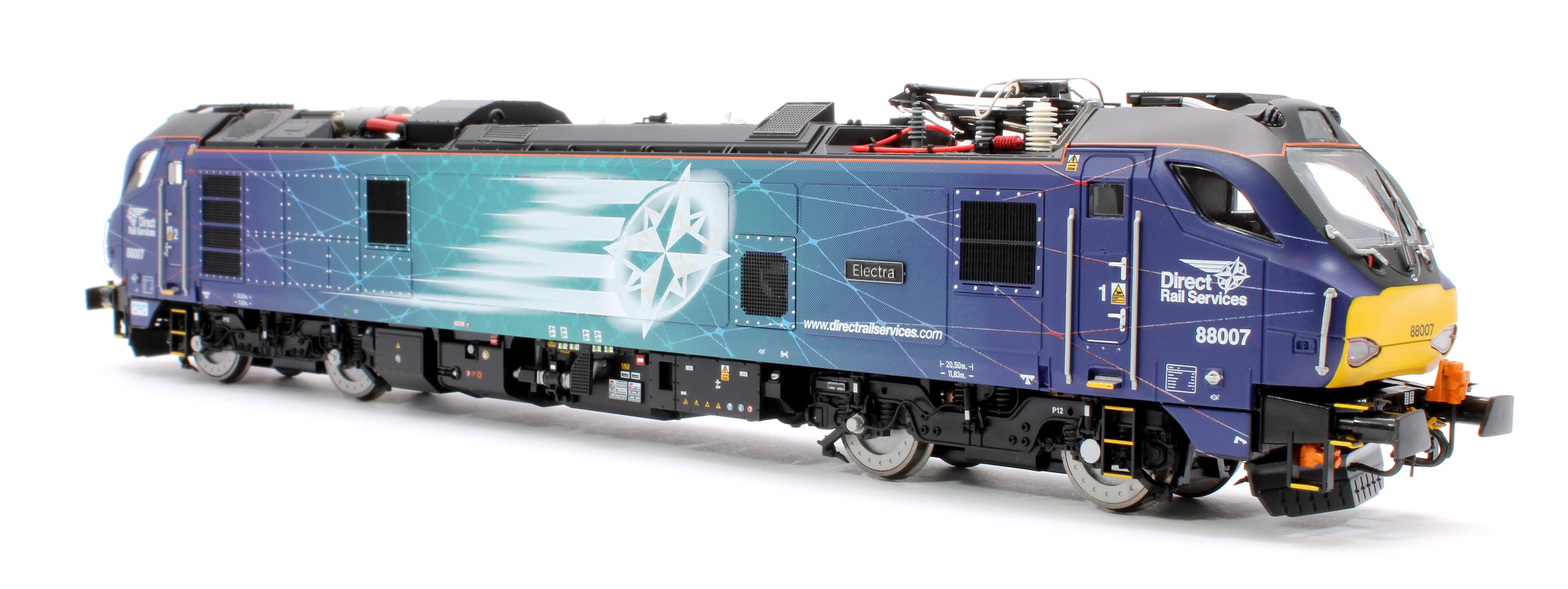 4D-088-003 Class 88 'Electra' 88007 DRS Electro-Diesel Locomotive - Image 4