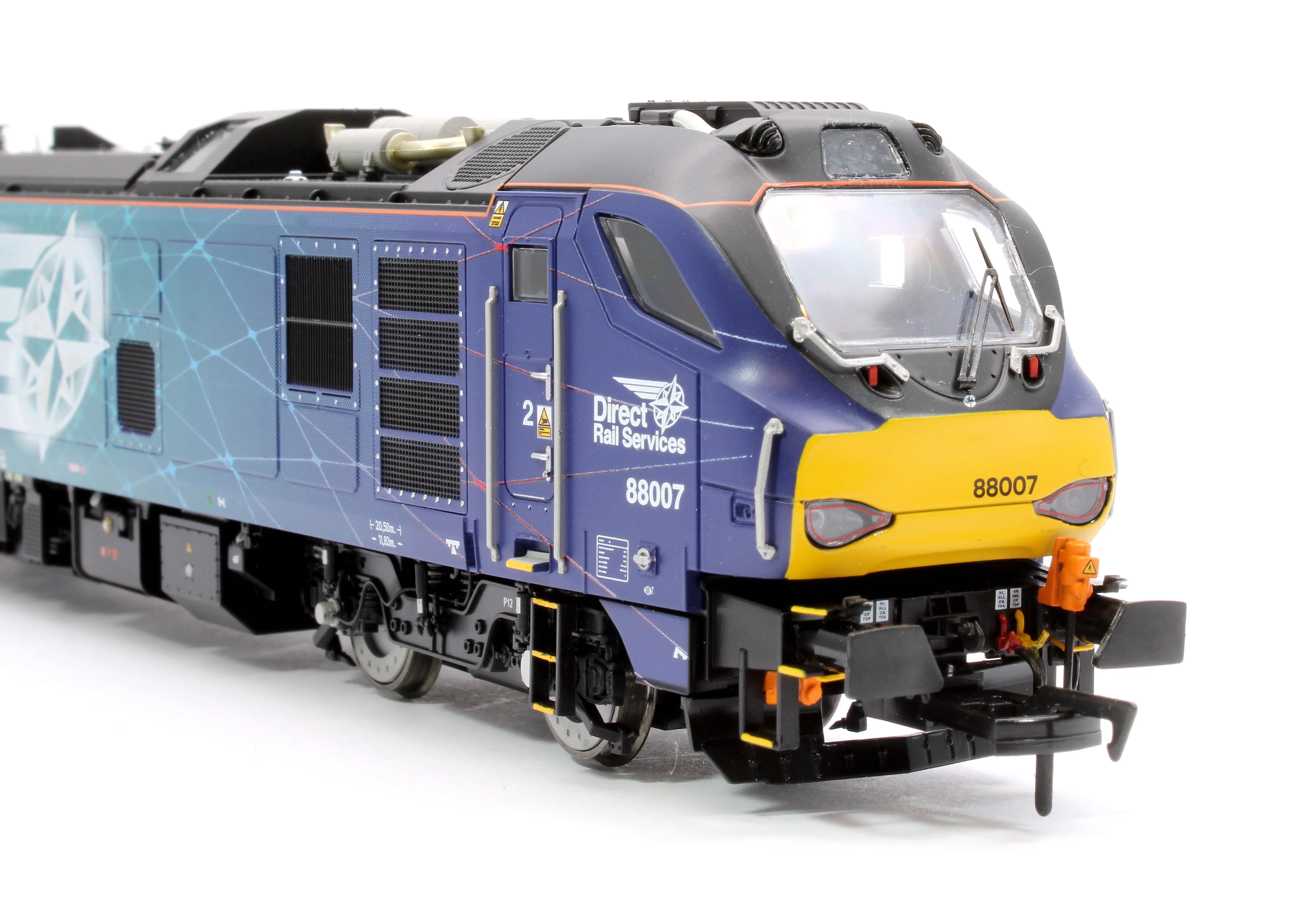 4D-088-003 Class 88 'Electra' 88007 DRS Electro-Diesel Locomotive - Image 7