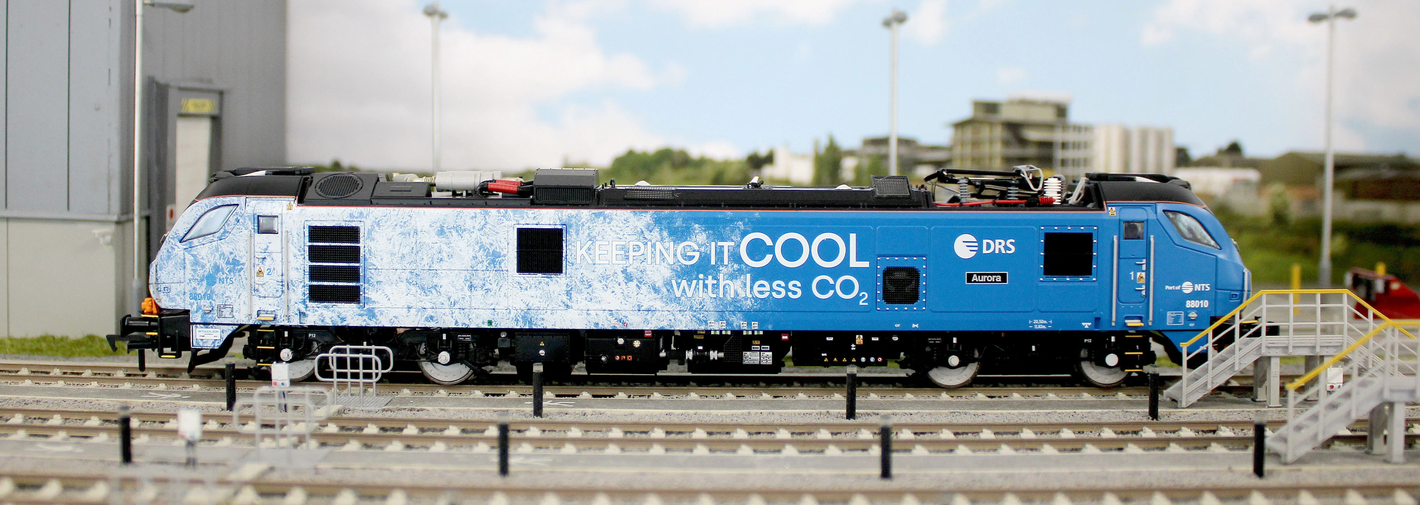 4D-088-004 Class 88 'Aurora' 88010 DRS Refrigerated Rail Electro-Diesel Locomotive - Image 13