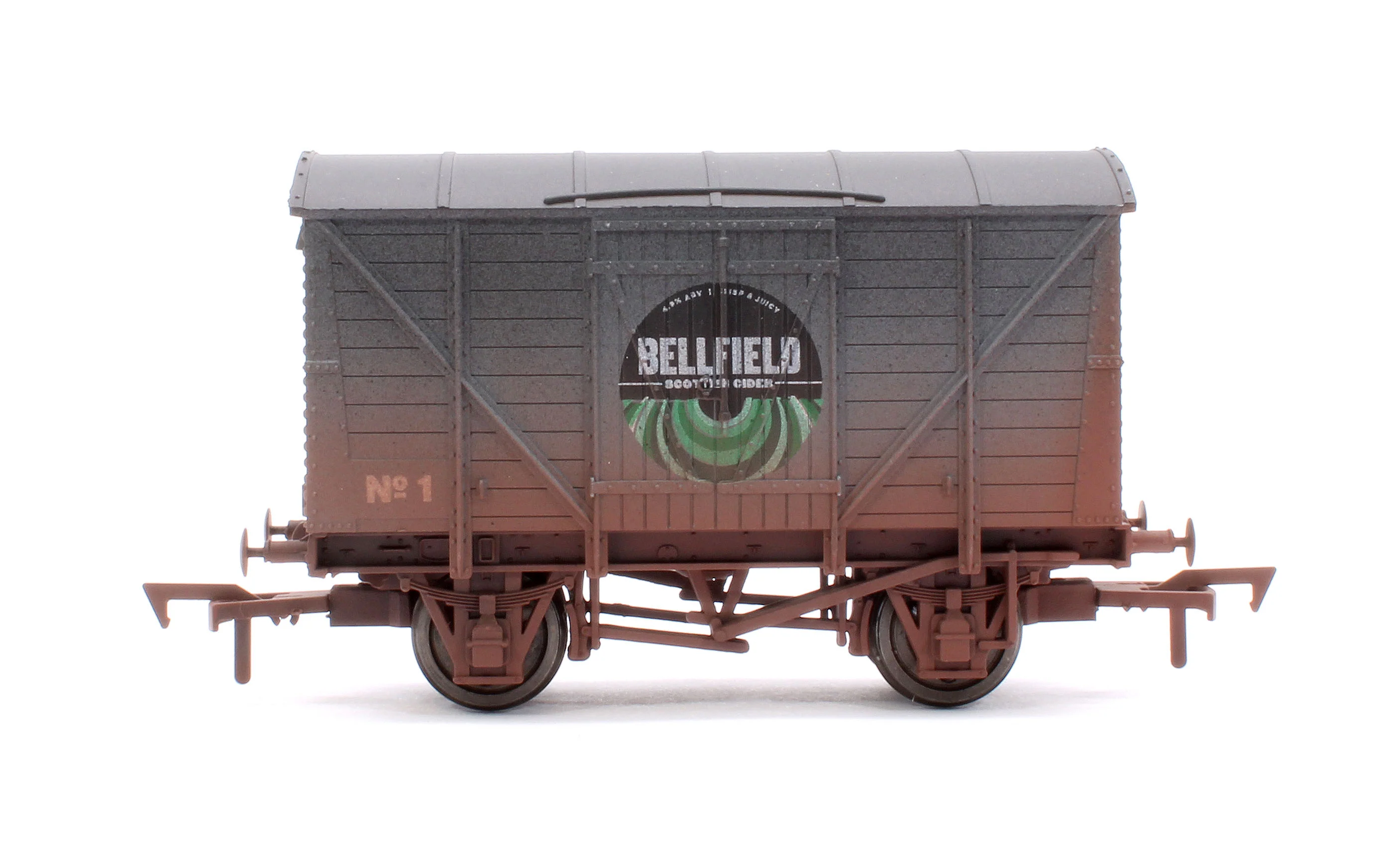 4F-012-068 Ventilated Van Bellfield Brewery Scottish Cider - Weathered - Image 2