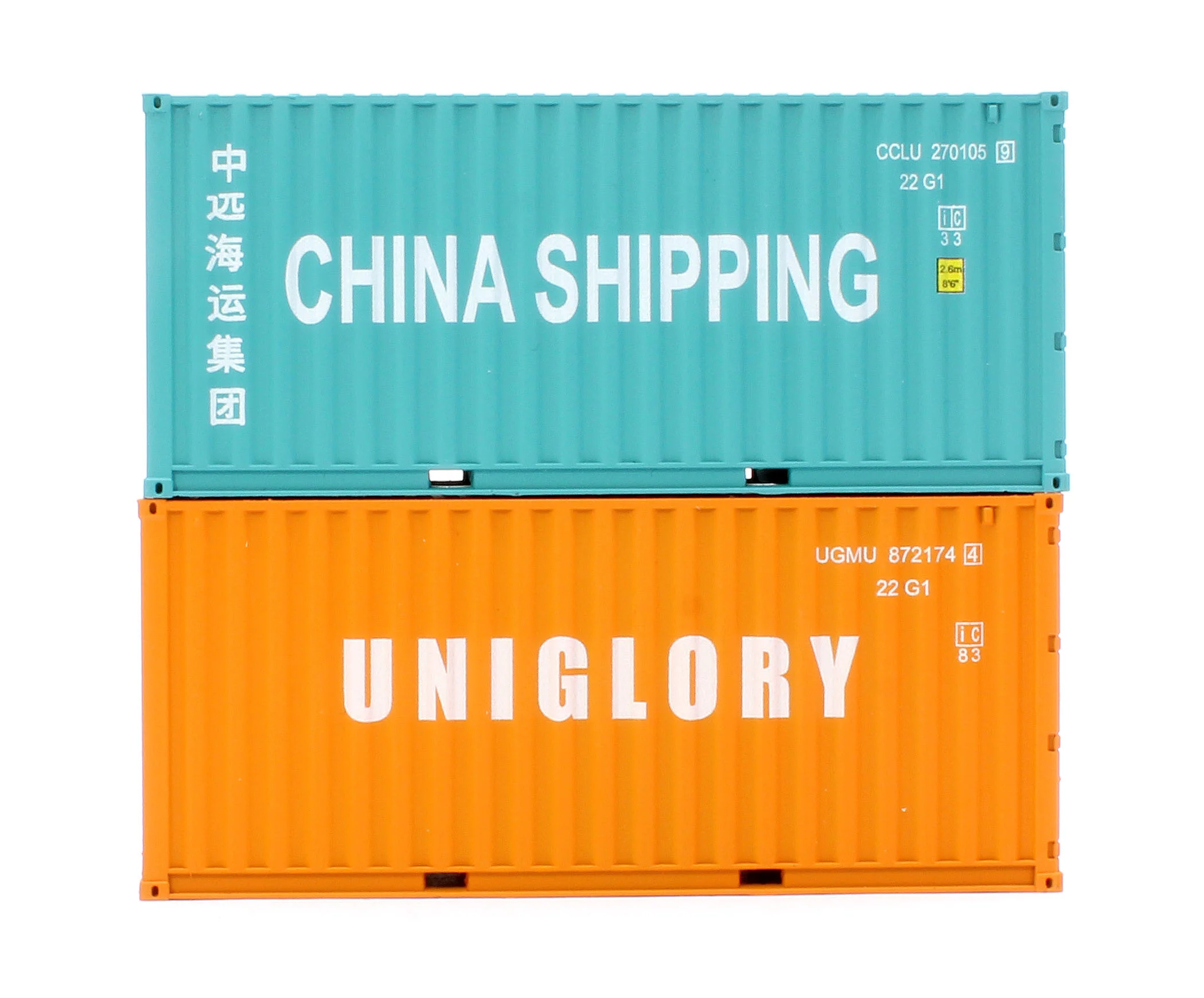 4F-028-214 20Ft' Container Uniglory 872174 4/ China Shipping 270105 9 - Image 3