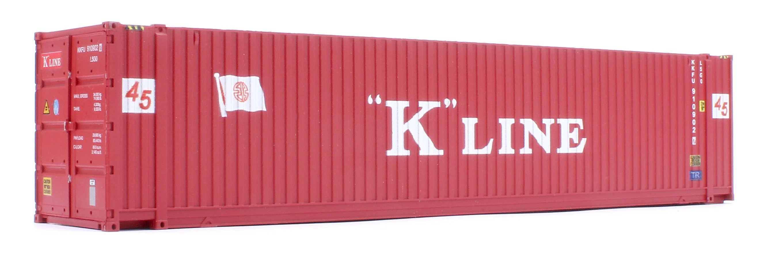 4F-028-219 45ft High Cube Container K Line & Cai Twin Pack - Image 4