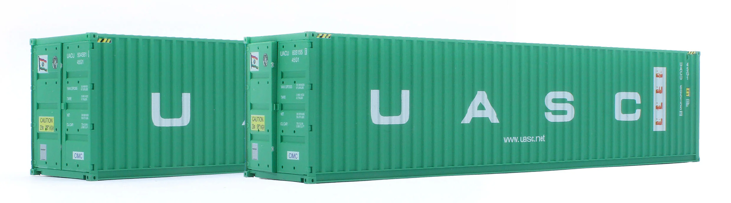 4F-028-225 40ft High Cube Container UASC Twin Pack