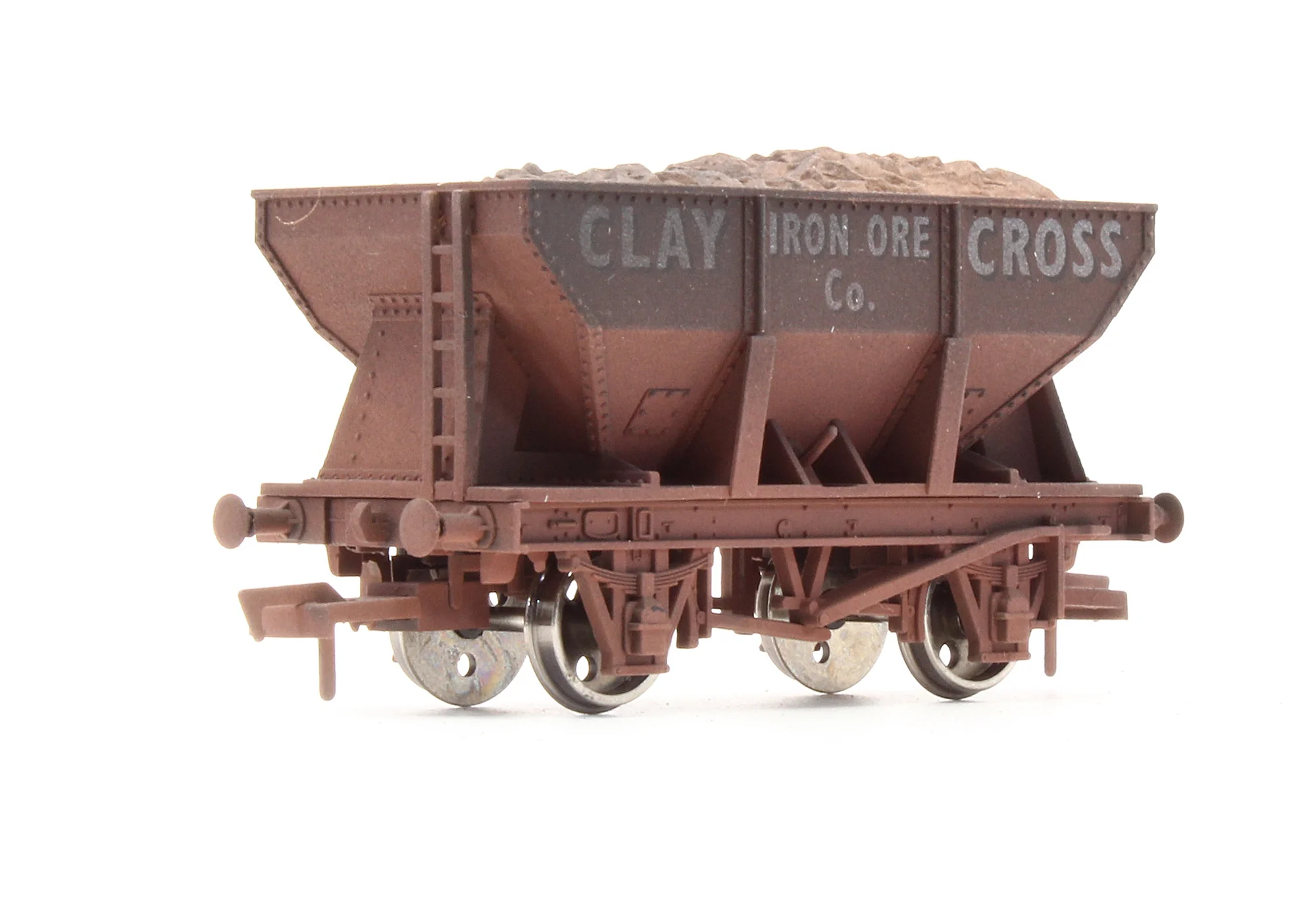 Pre-Owned 24T Steel Ore Hopper Wagon 'Clay Cross' - Weathered - Image 2