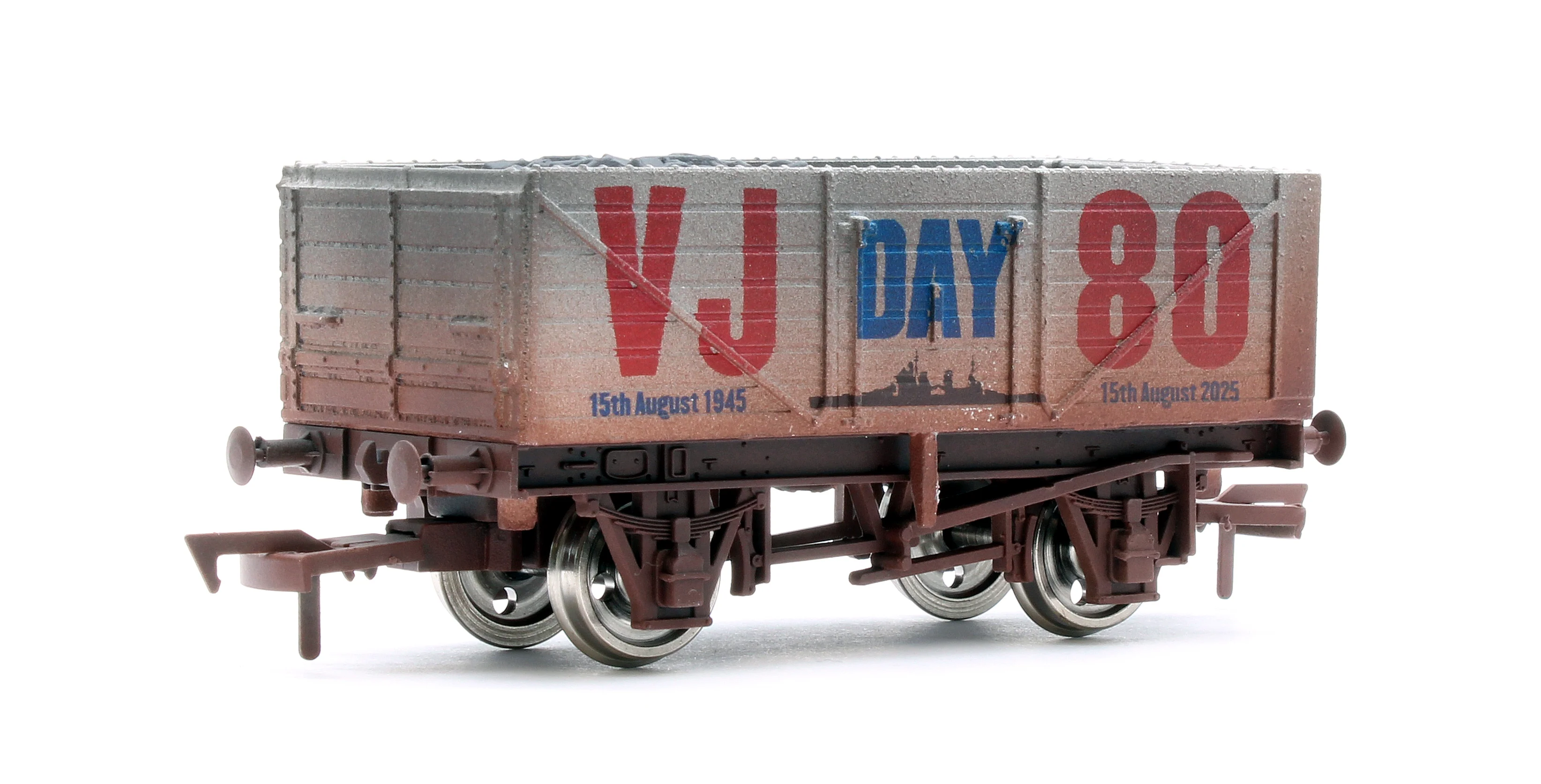4F-071-187 7 Plank VJ Day Navy 80th Anniversary - Weathered