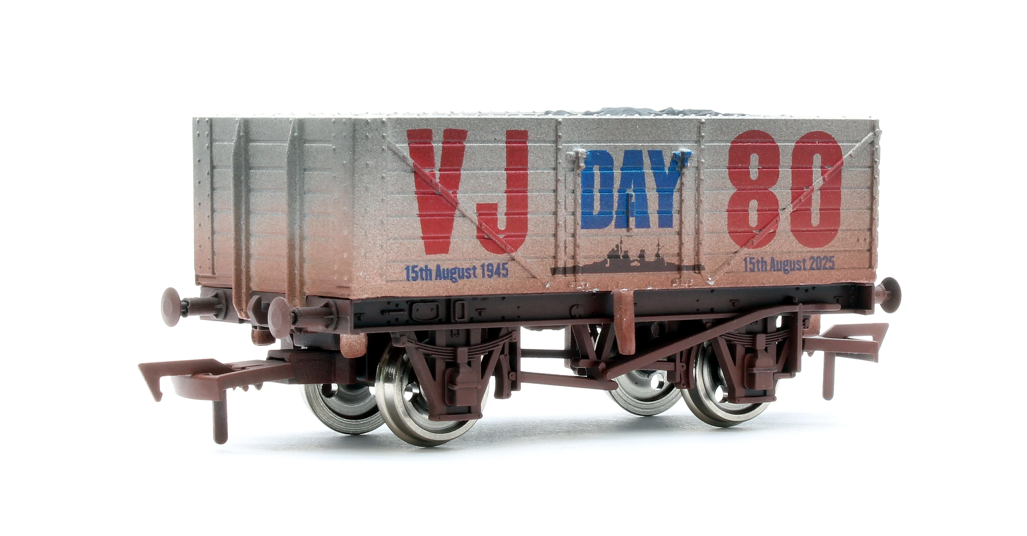 4F-071-187 7 Plank VJ Day Navy 80th Anniversary - Weathered - Image 2