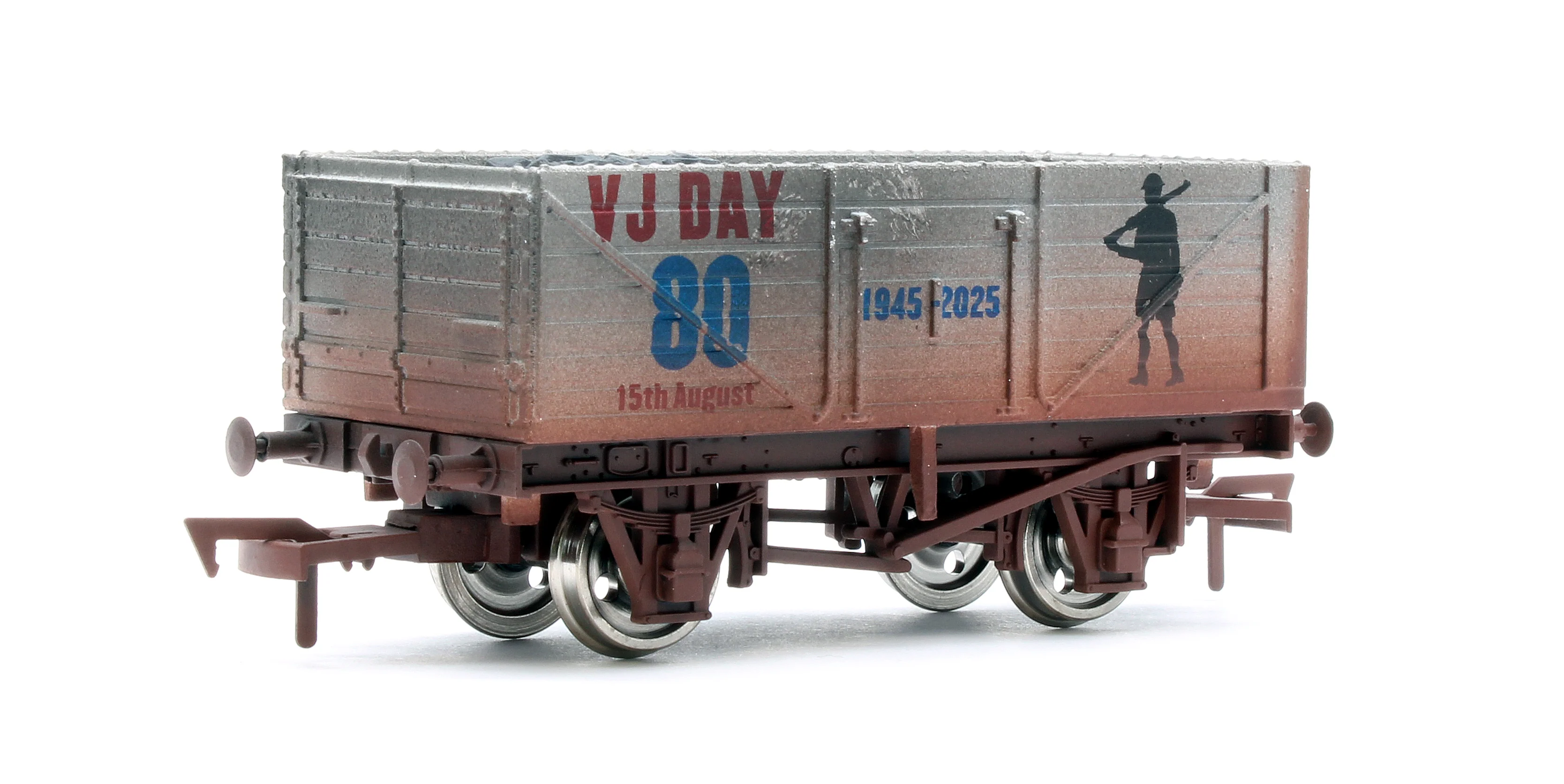 4F-071-189 7 Plank VJ Day Army 80th Anniversary - Weathered