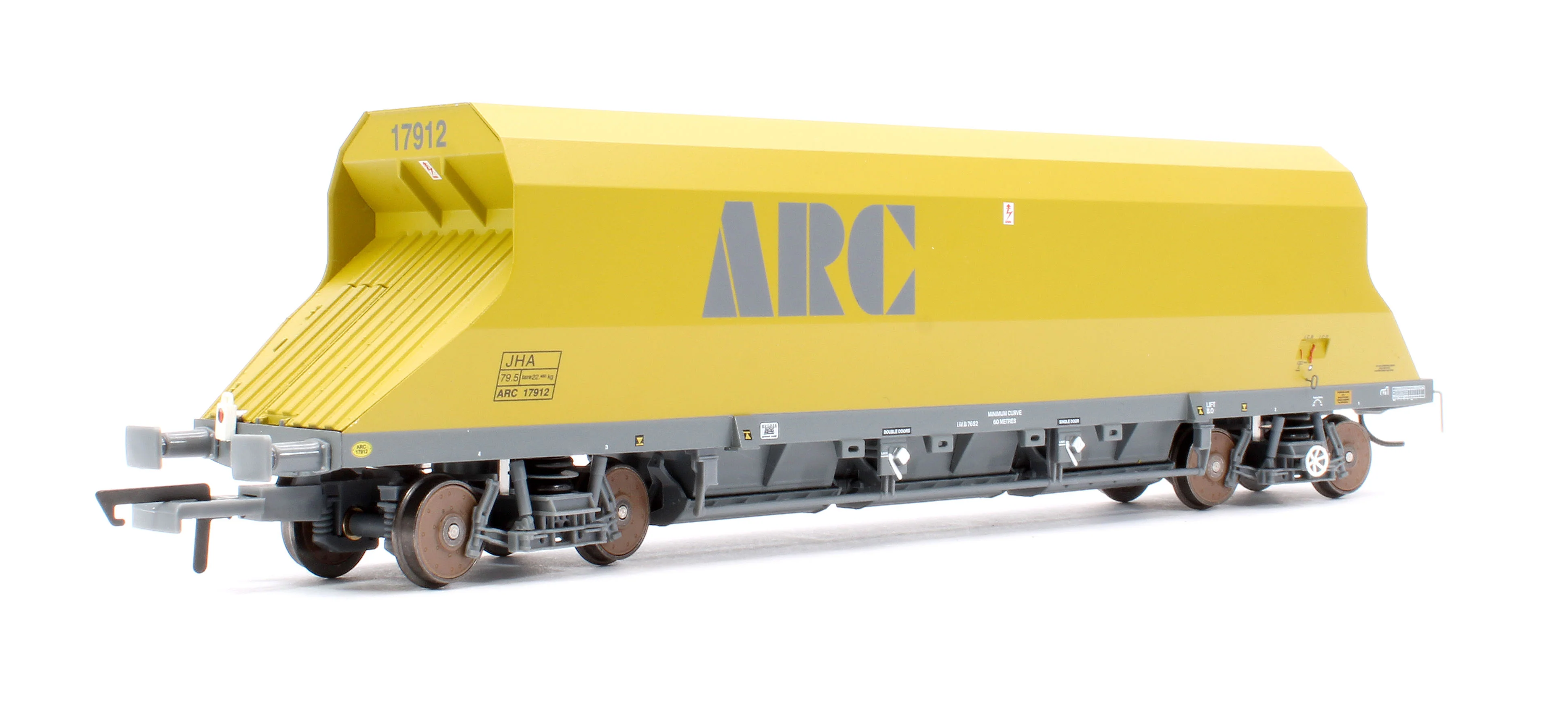 4F-081-001 P & D JHA (end hopper) ARC Olive & Grey 17912