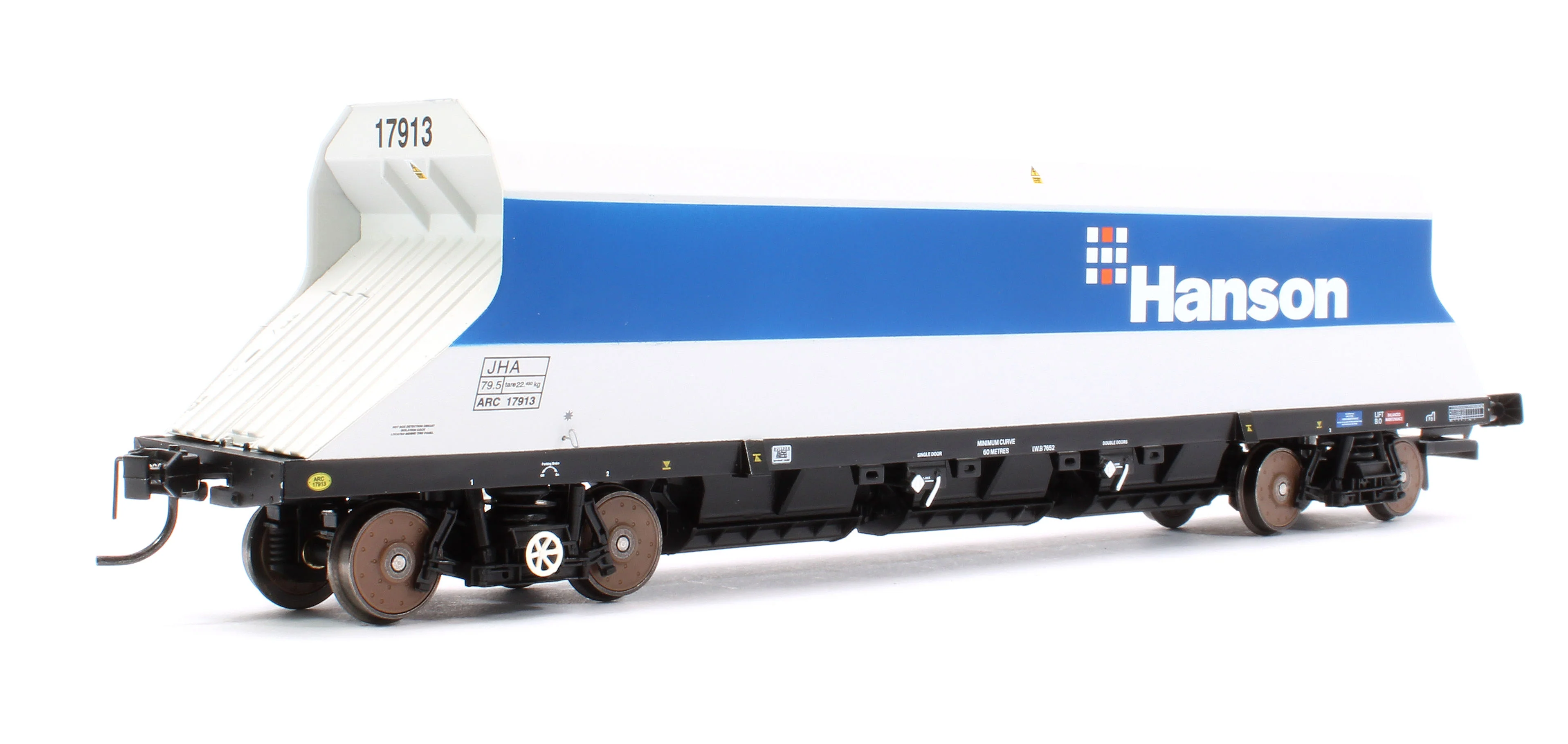 4F-081-003 P & D JHA (end hopper) Hanson Blue & Grey 17913 - Image 3