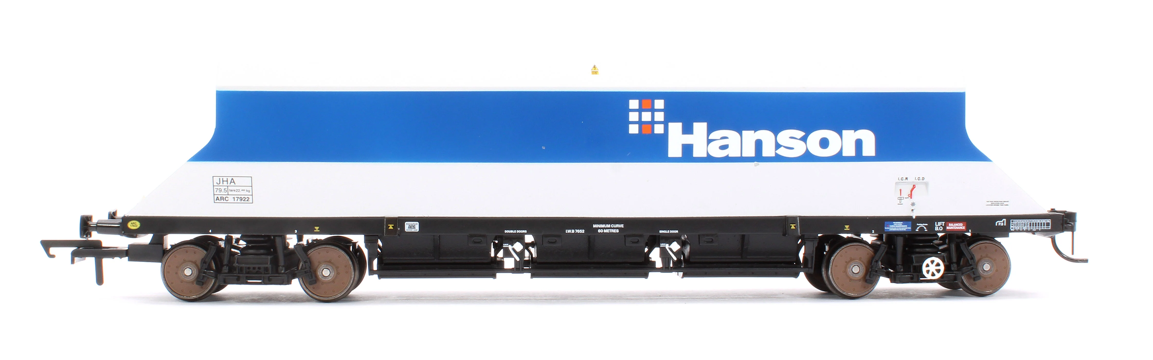 4F-081-004 P & D JHA (end hopper) Hanson Blue & Grey 17922 - Image 2
