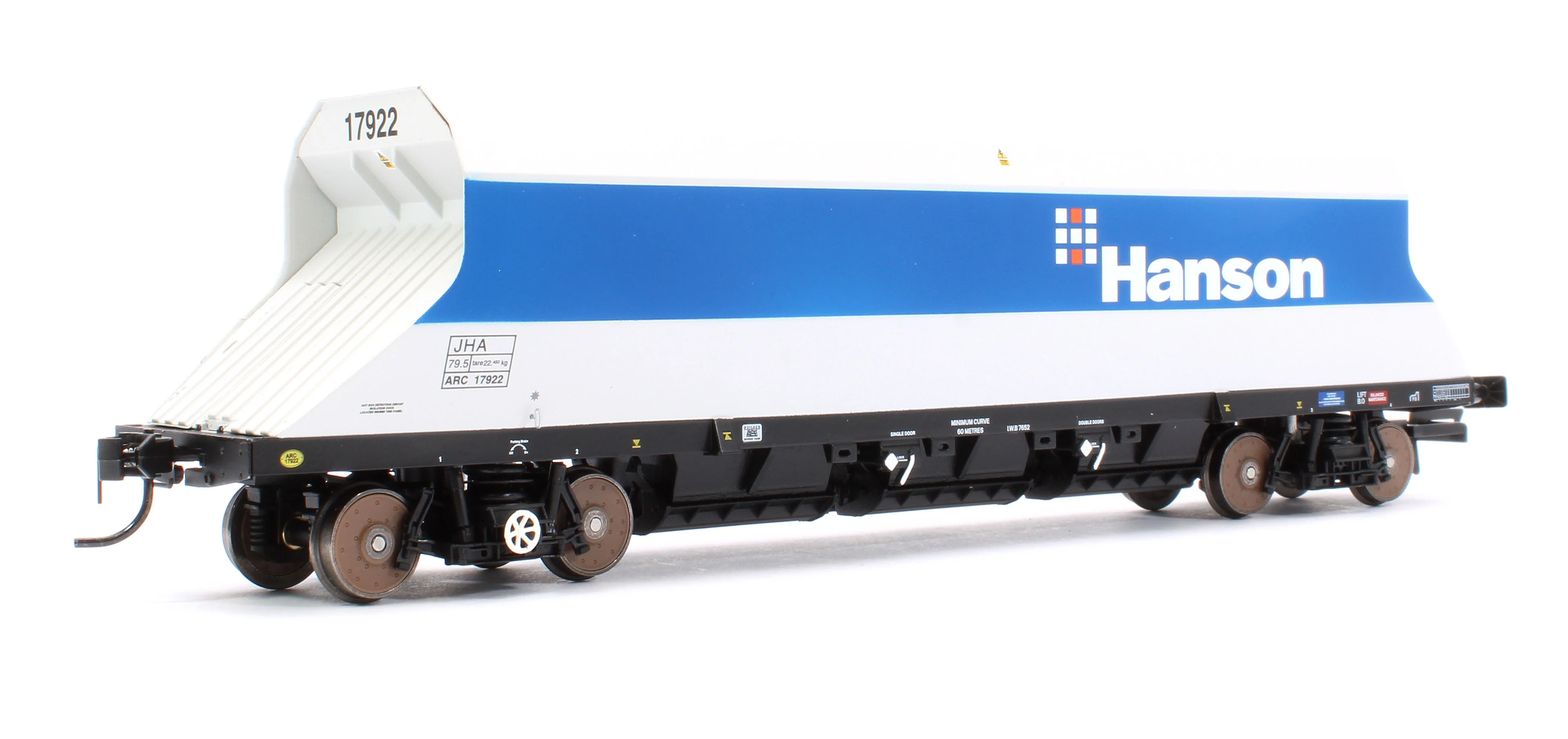 4F-081-004 P & D JHA (end hopper) Hanson Blue & Grey 17922 - Image 3