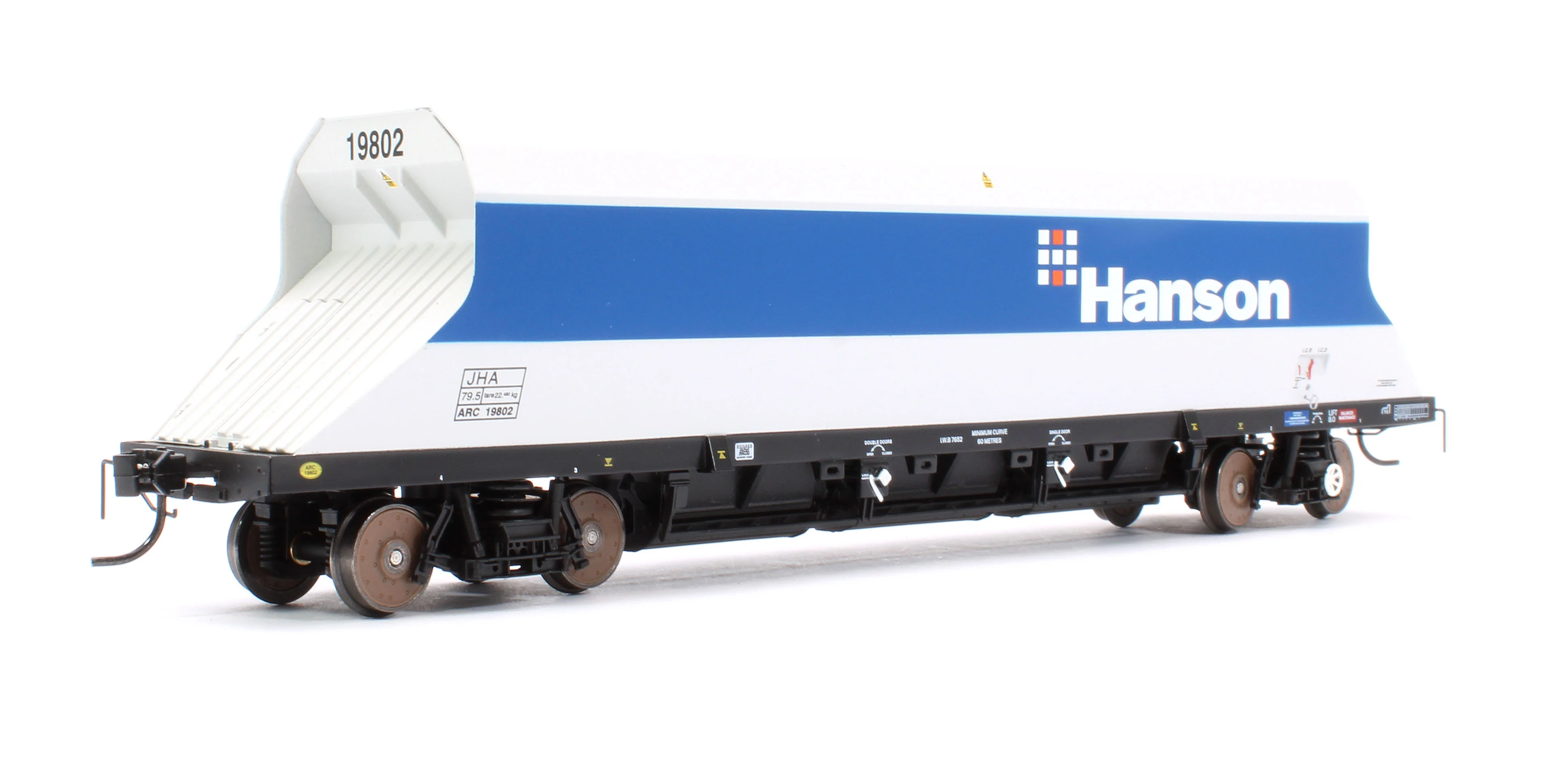 4F-081-104 P & D JHA (middle hopper) Hanson Blue & Grey 19802