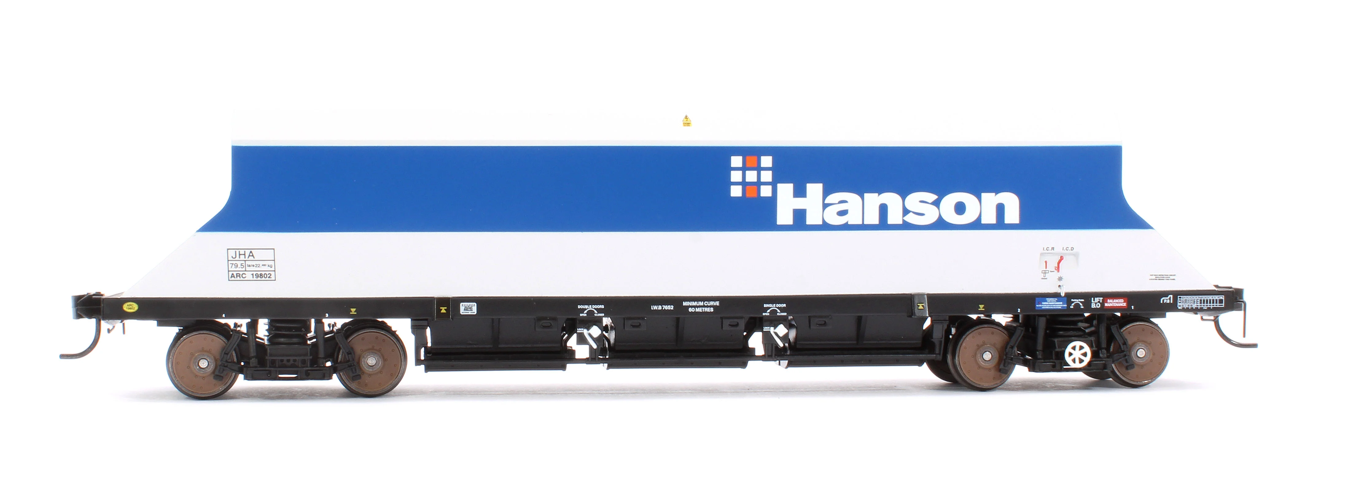 4F-081-104 P & D JHA (middle hopper) Hanson Blue & Grey 19802 - Image 2