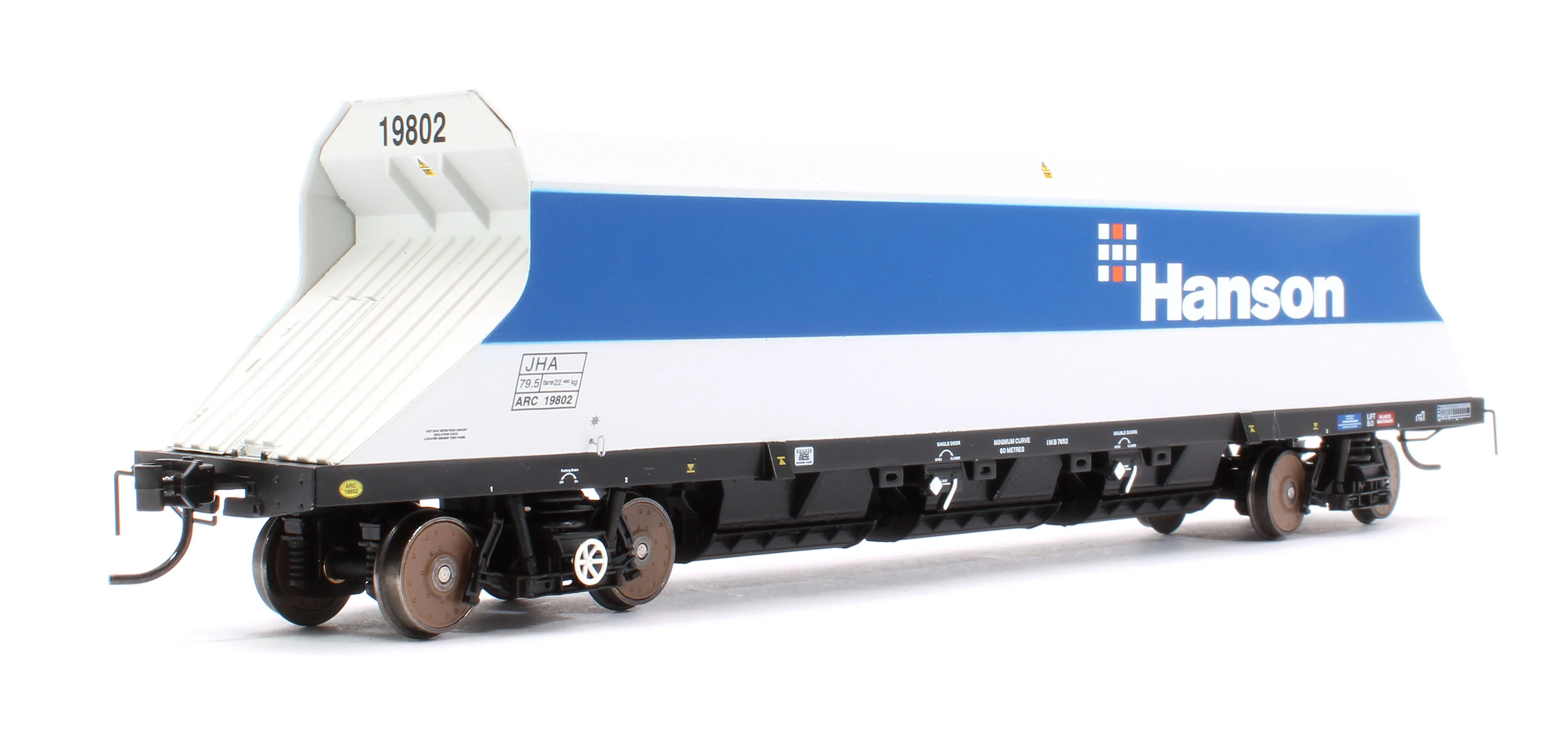 4F-081-104 P & D JHA (middle hopper) Hanson Blue & Grey 19802 - Image 3