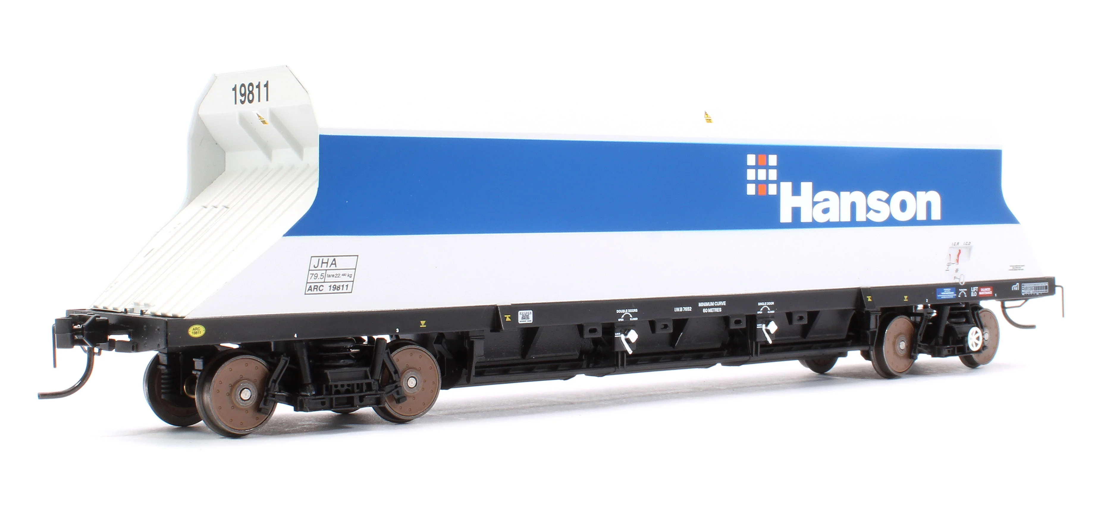 4F-081-105 P & D JHA (middle hopper) Hanson Blue & Grey 19811