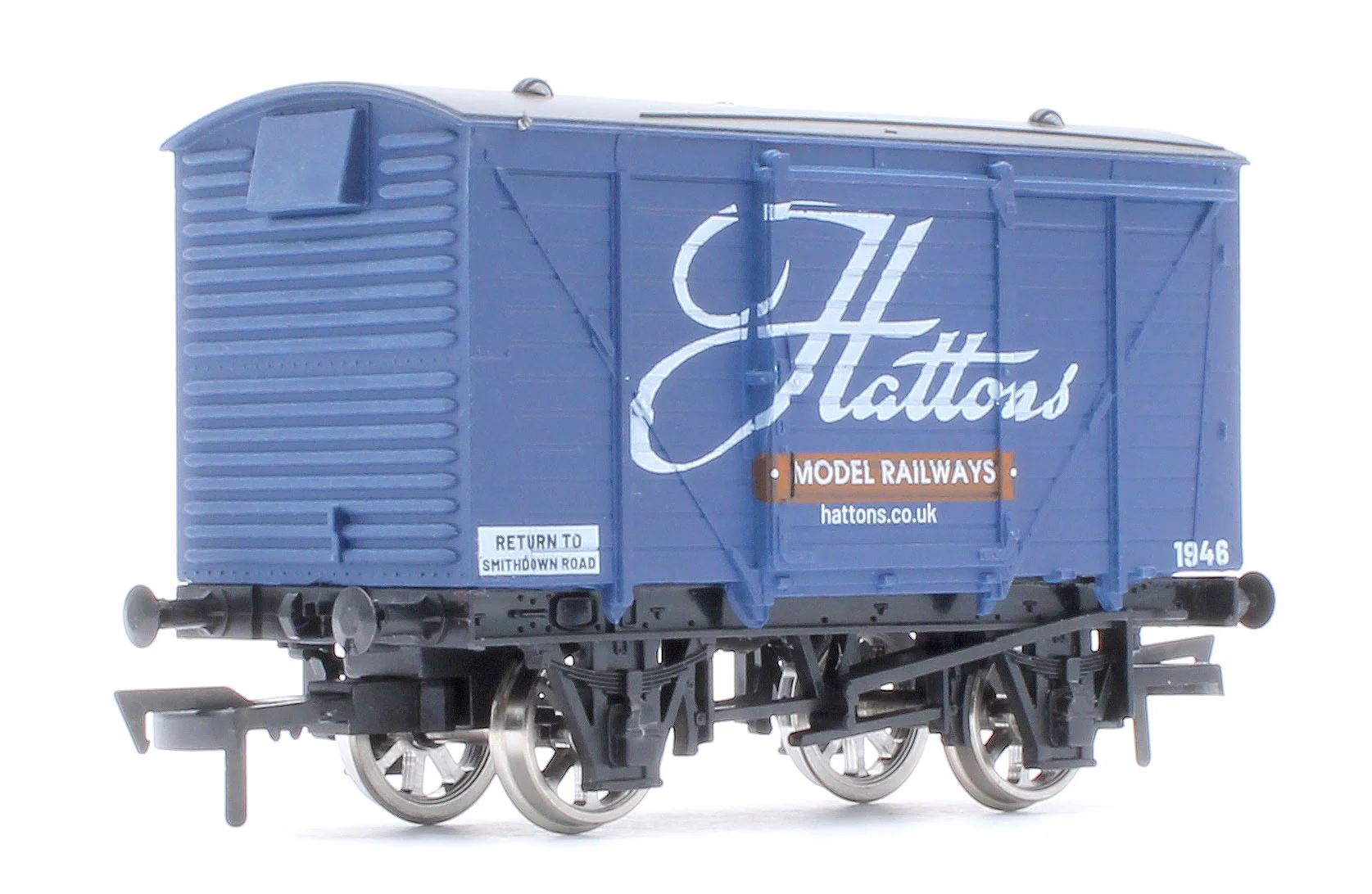 4F-HATTONS-26 Hattons Model Railways Blue Vent Van - Image 4
