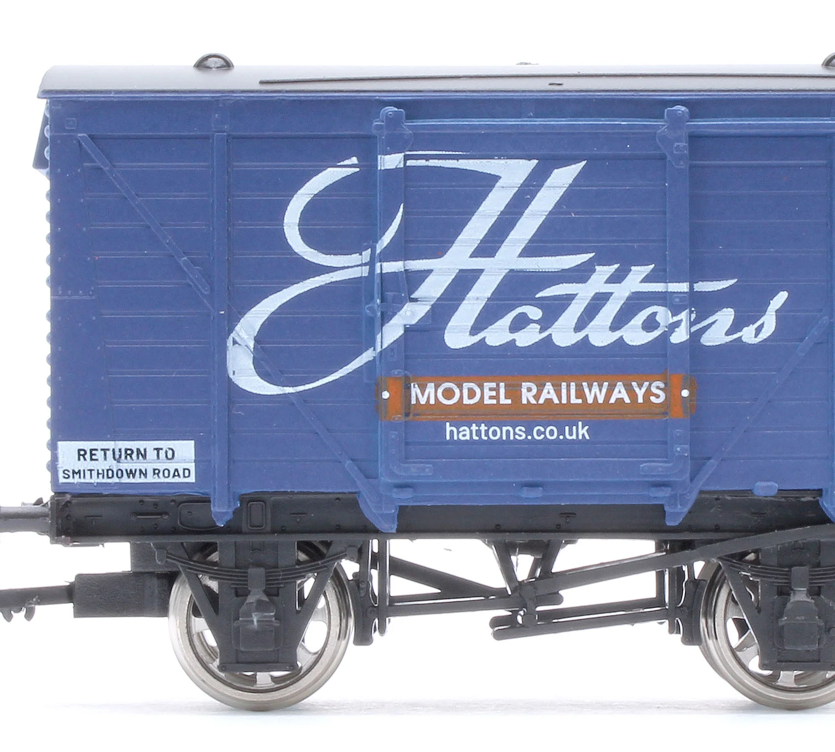 4F-HATTONS-26 Hattons Model Railways Blue Vent Van - Image 5