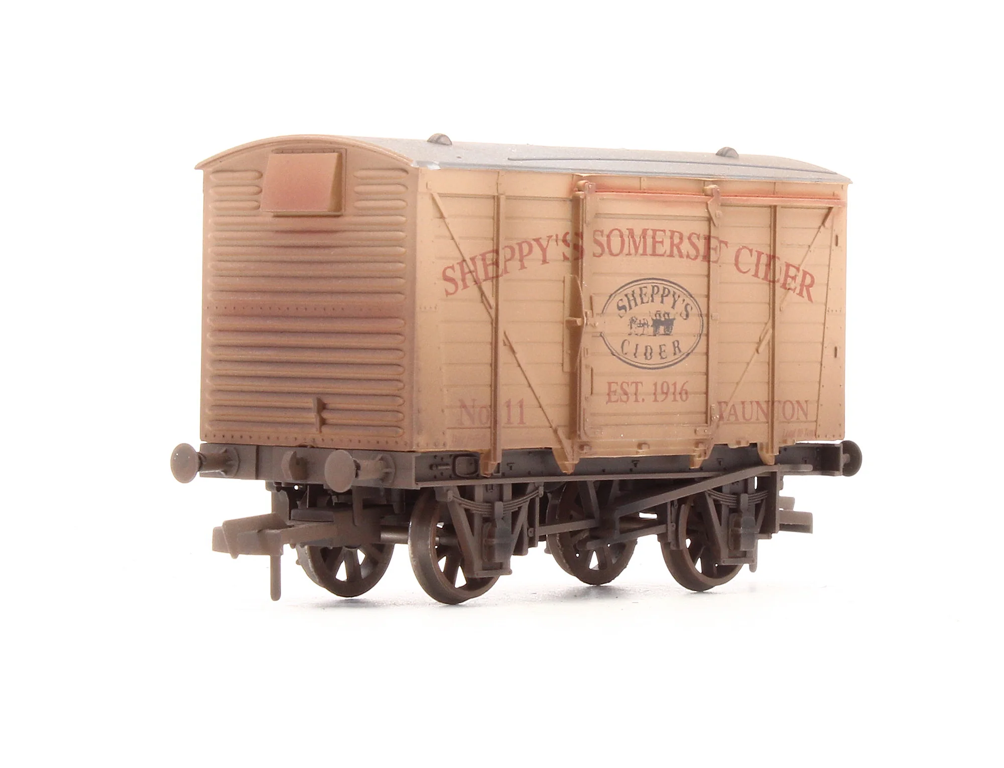Pre-Owned Goods Van 'Sheppy's Somerset Cider' No.11 - Custom Weathered - Limited Edition - Image 2